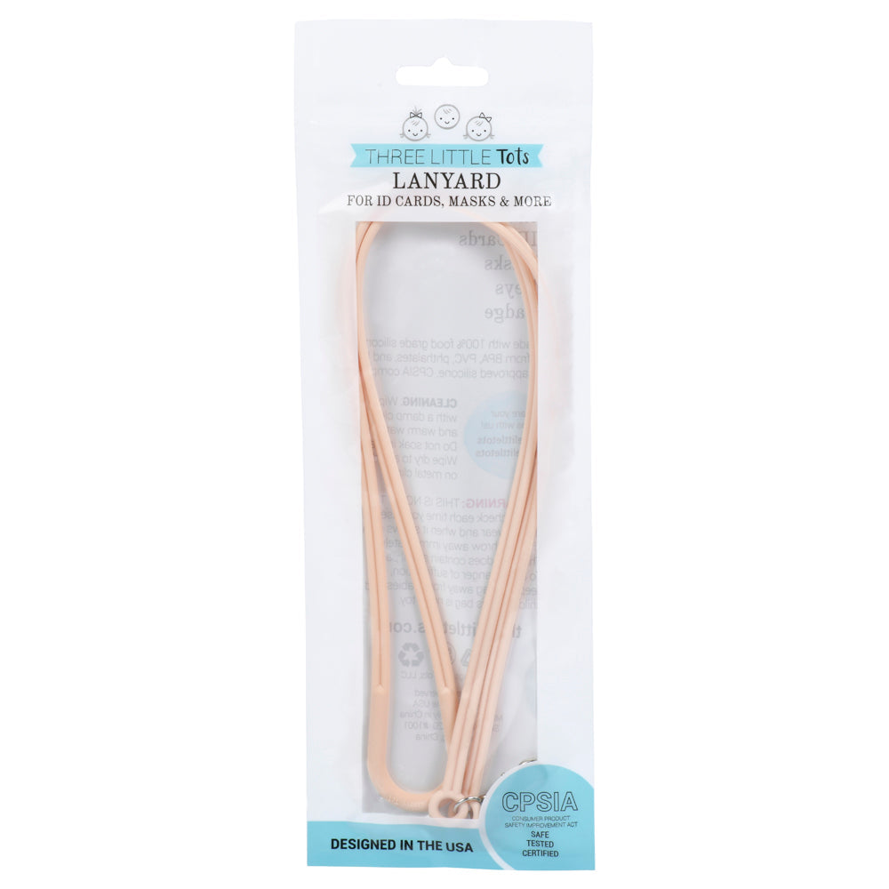 Silicone Lanyard For Id Badges, Masks, Kets & More