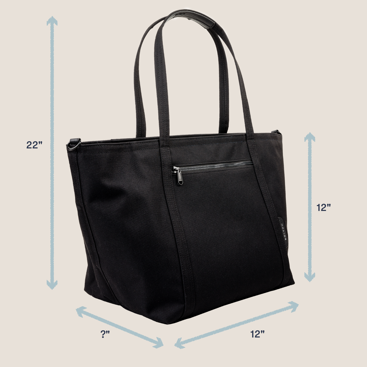 The Diaper Tote, Dune Zebra