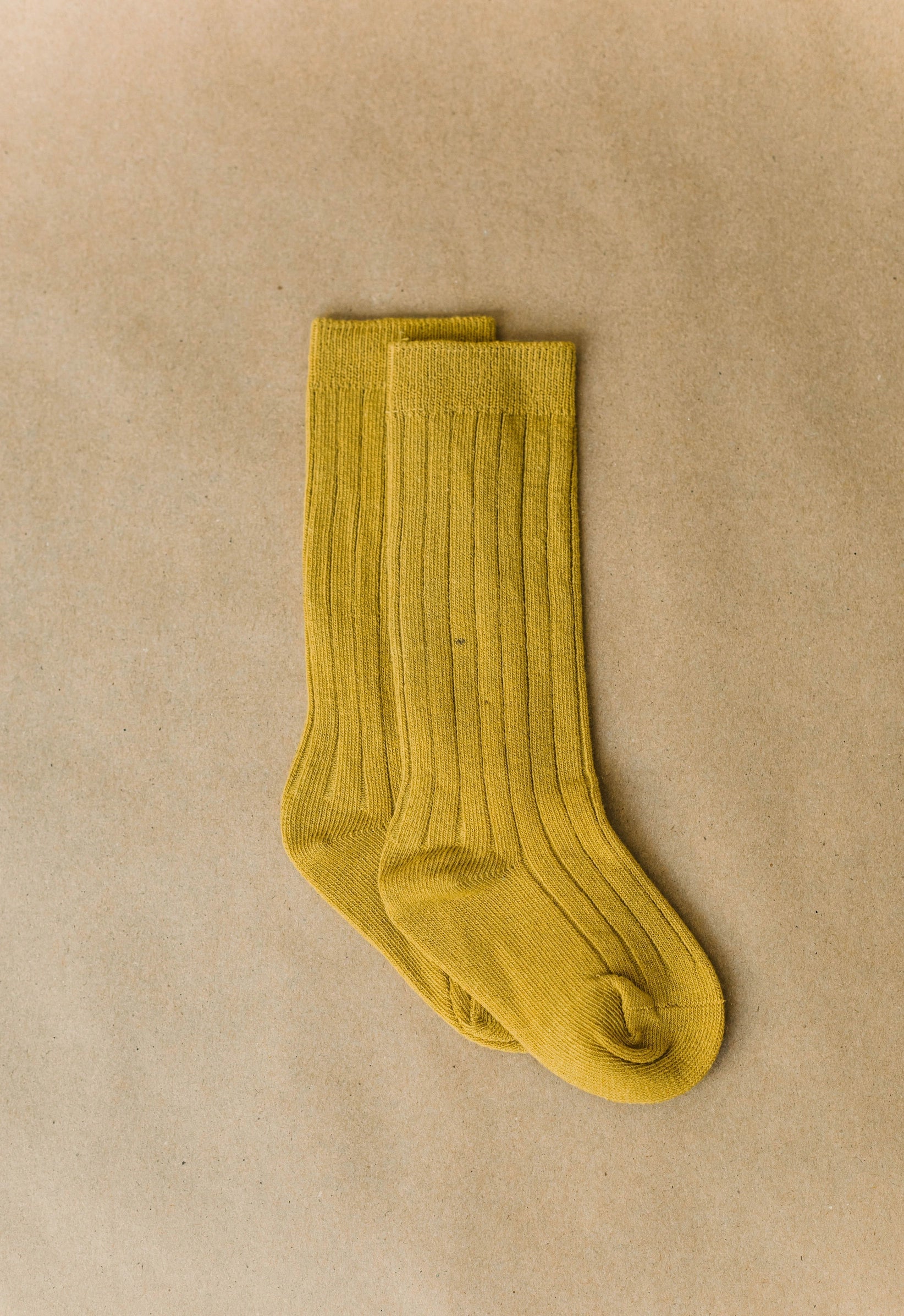 Back To School Brown-knee High Socks
