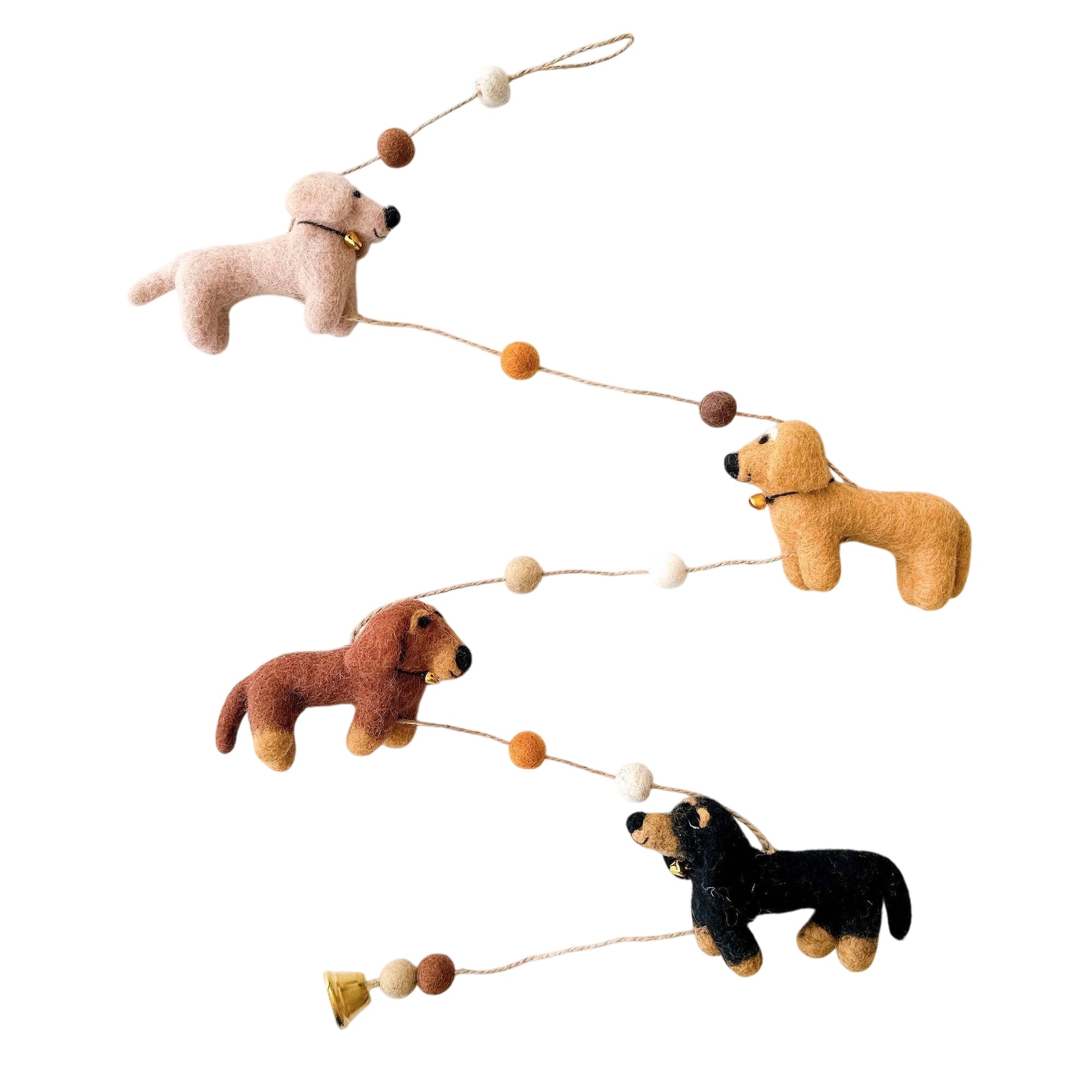 Felt Garland - Dachshund Dog