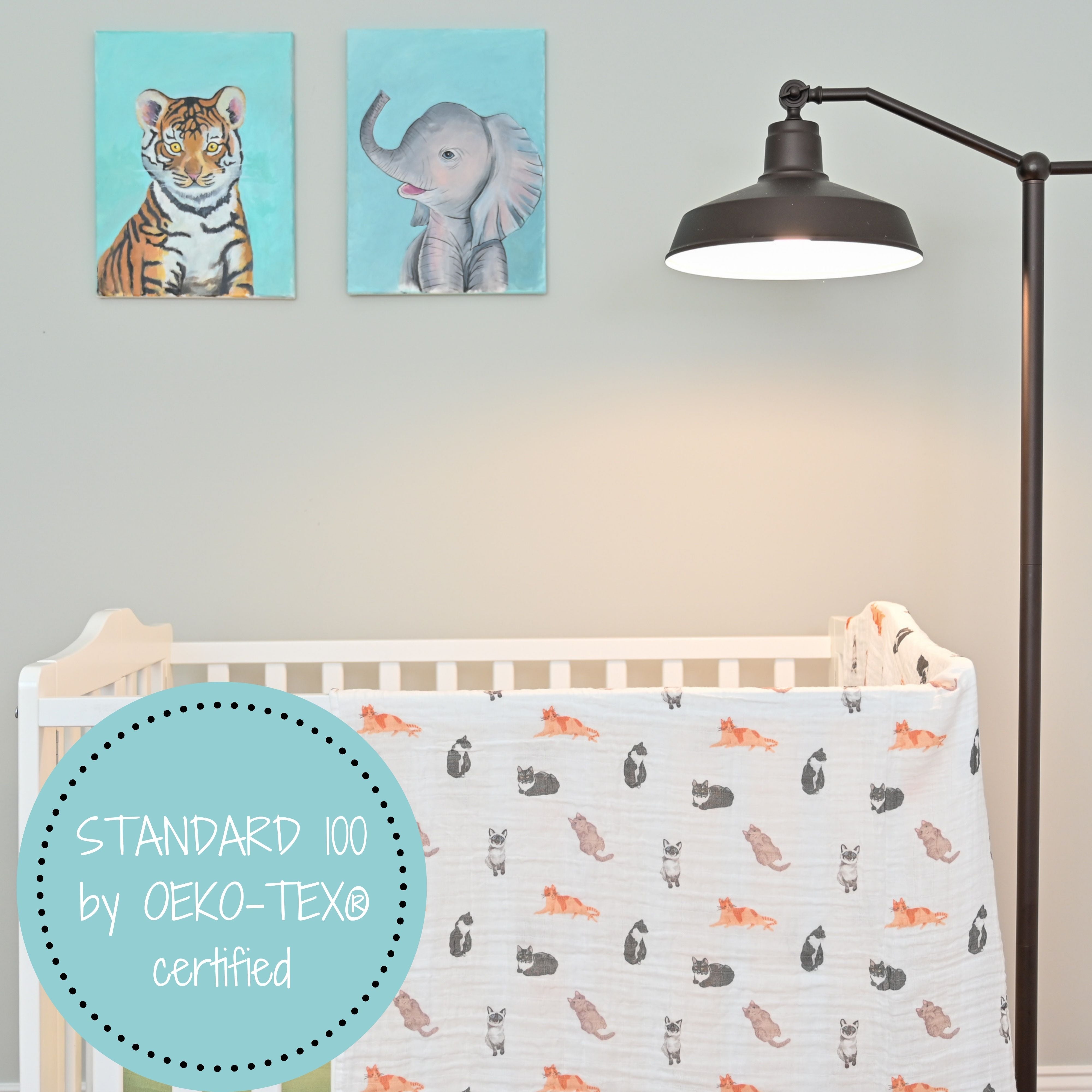 Purr-fect Swaddle Blanket