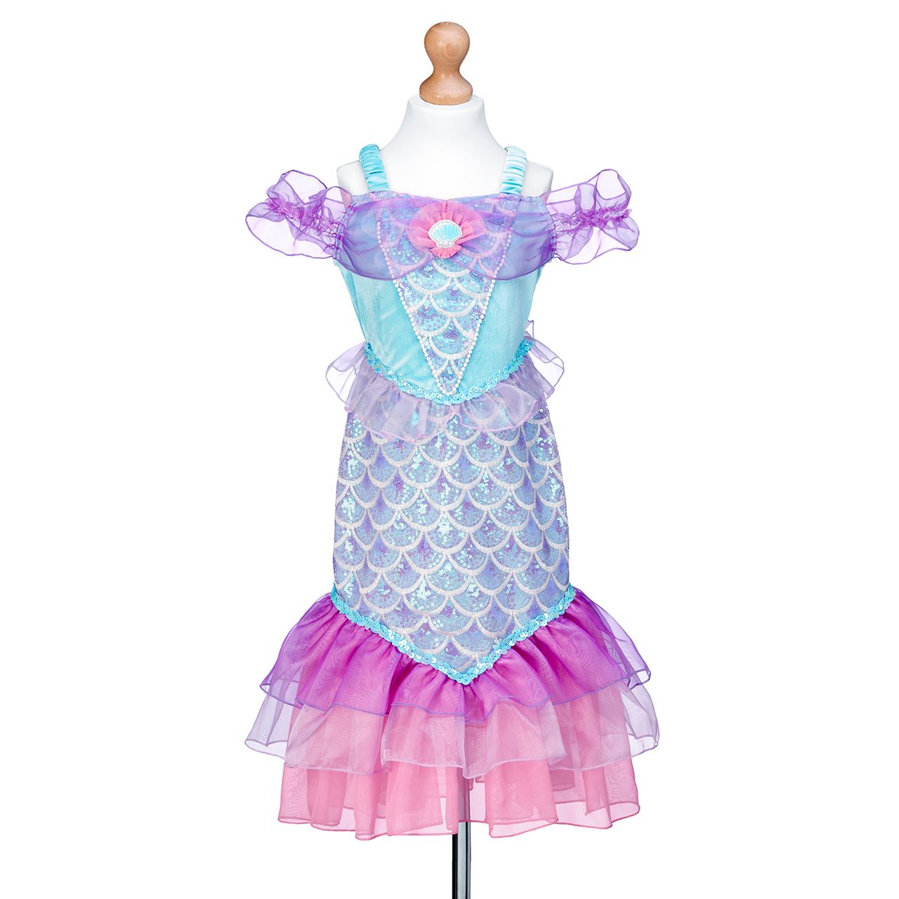 Naiara Mermaid Costume  - Carnival & Festive Use - 5-7 Yrs