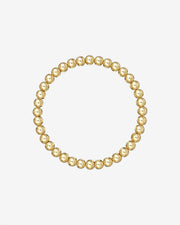 5mm Gold Bead Bracelet