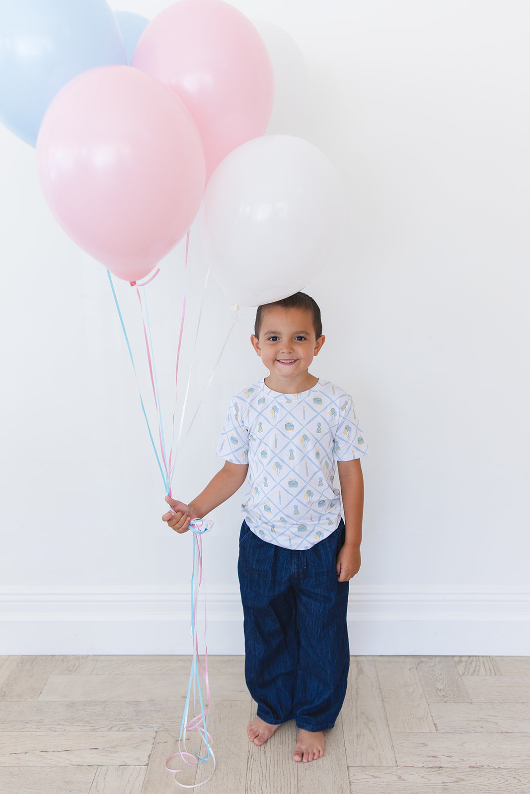 (blue) Birthday - Everyday Tee