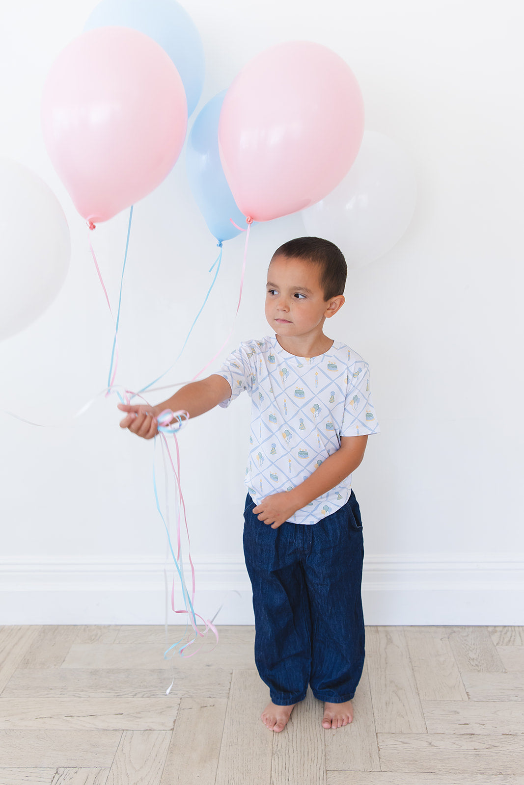 (blue) Birthday - Everyday Tee