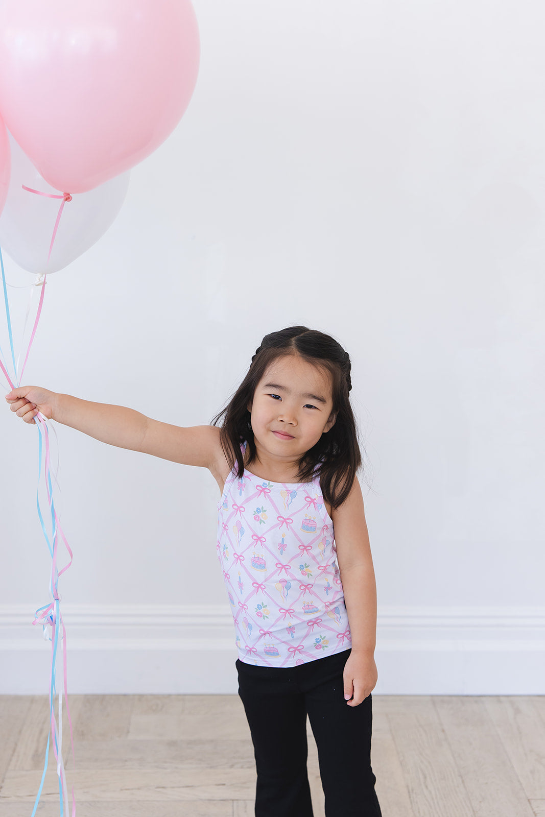 (pink) Birthday - Bamboo Tank