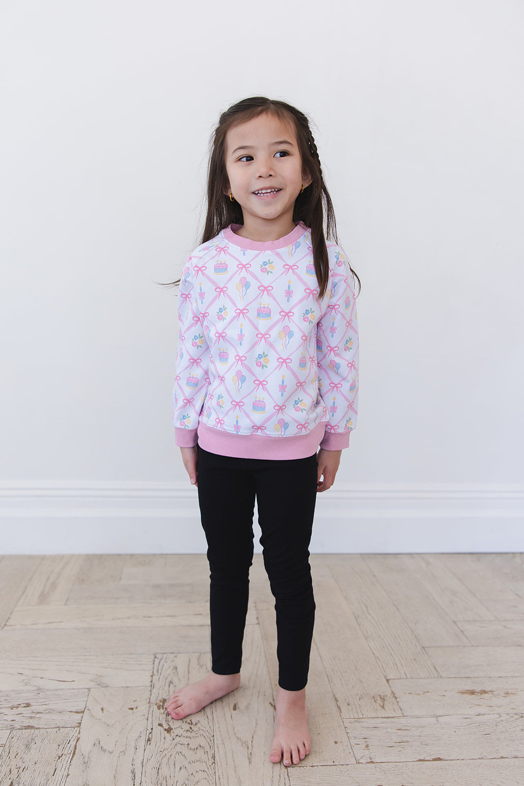 (pink) Birthday - Define Terry Sweatshirt