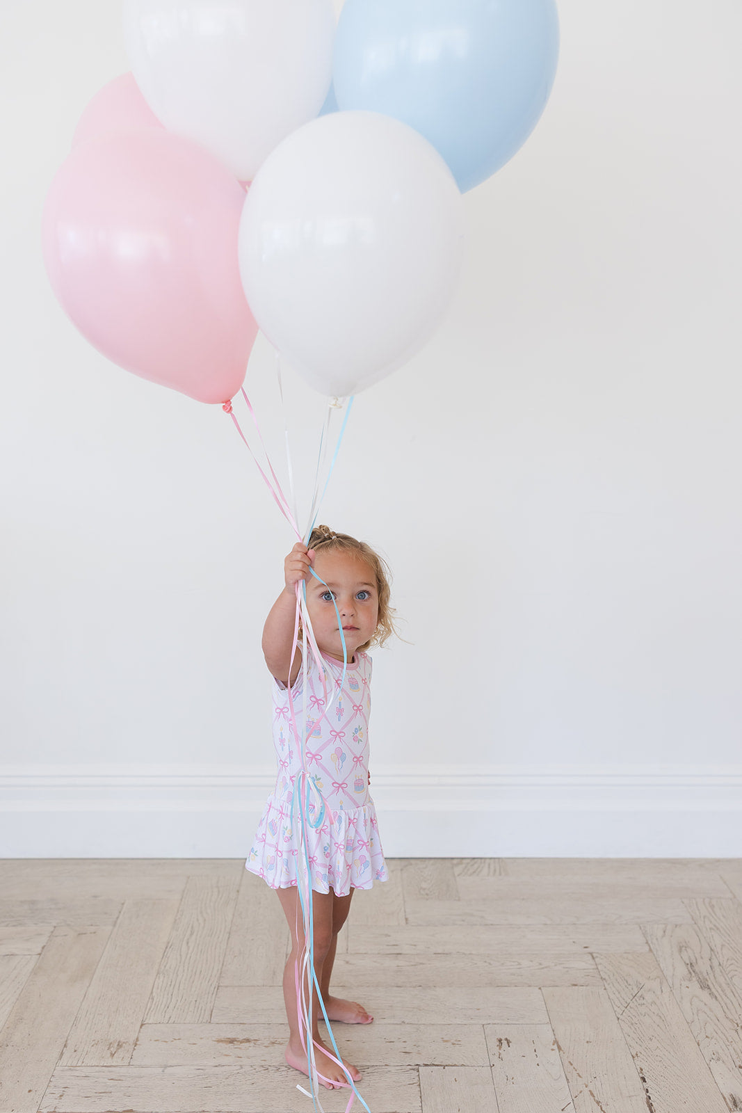 (pink) Birthday - Bodysuit Dress