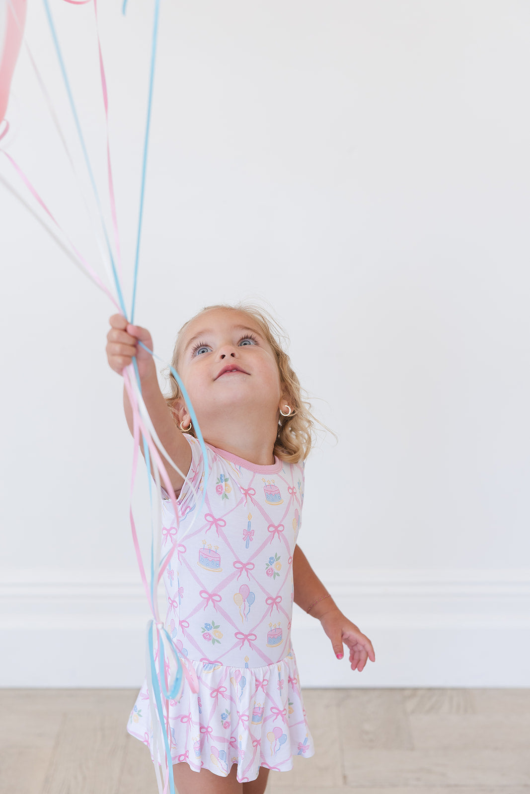 (pink) Birthday - Bodysuit Dress
