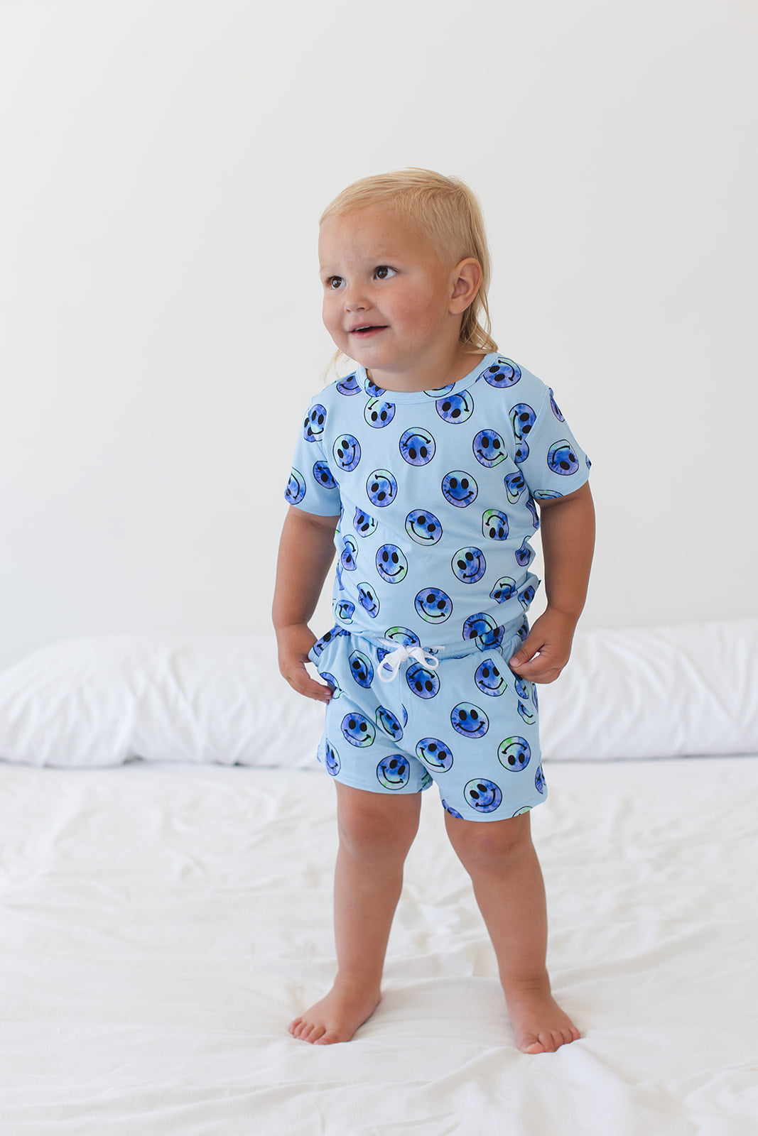 A Smile Tie Dye For - Pocket Short Set