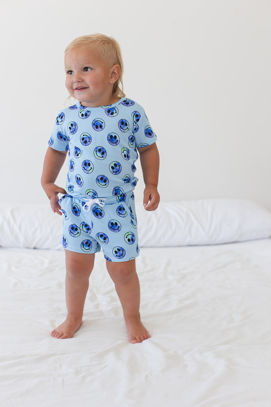 A Smile Tie Dye For - Pocket Short Set