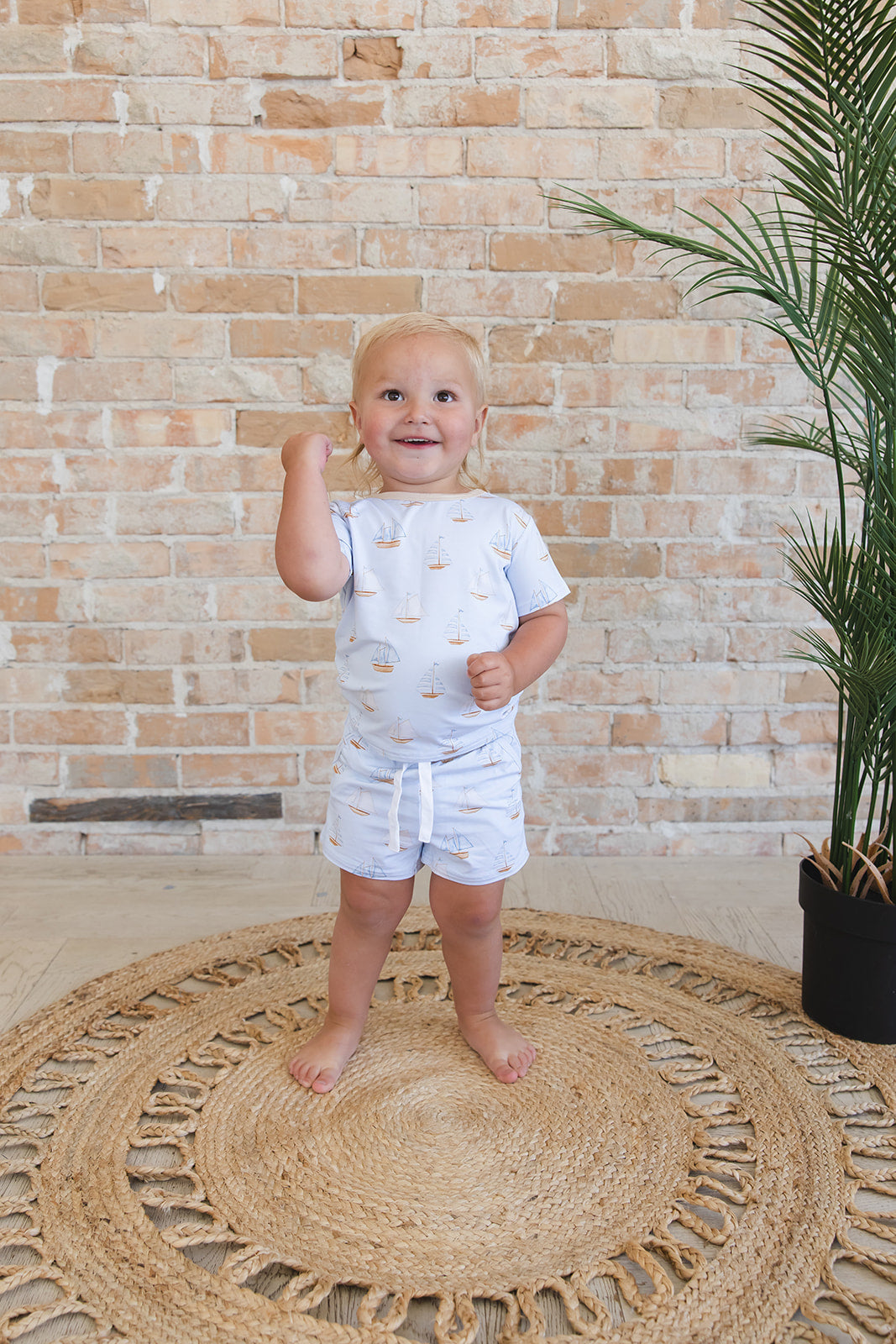 Sailboats - Pocket Short Set