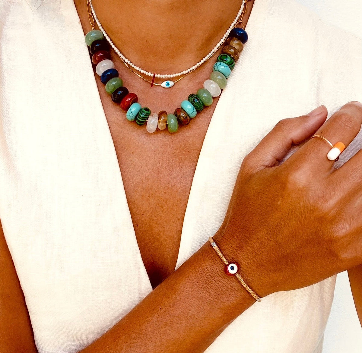 Donna Evil Eye Bracelet