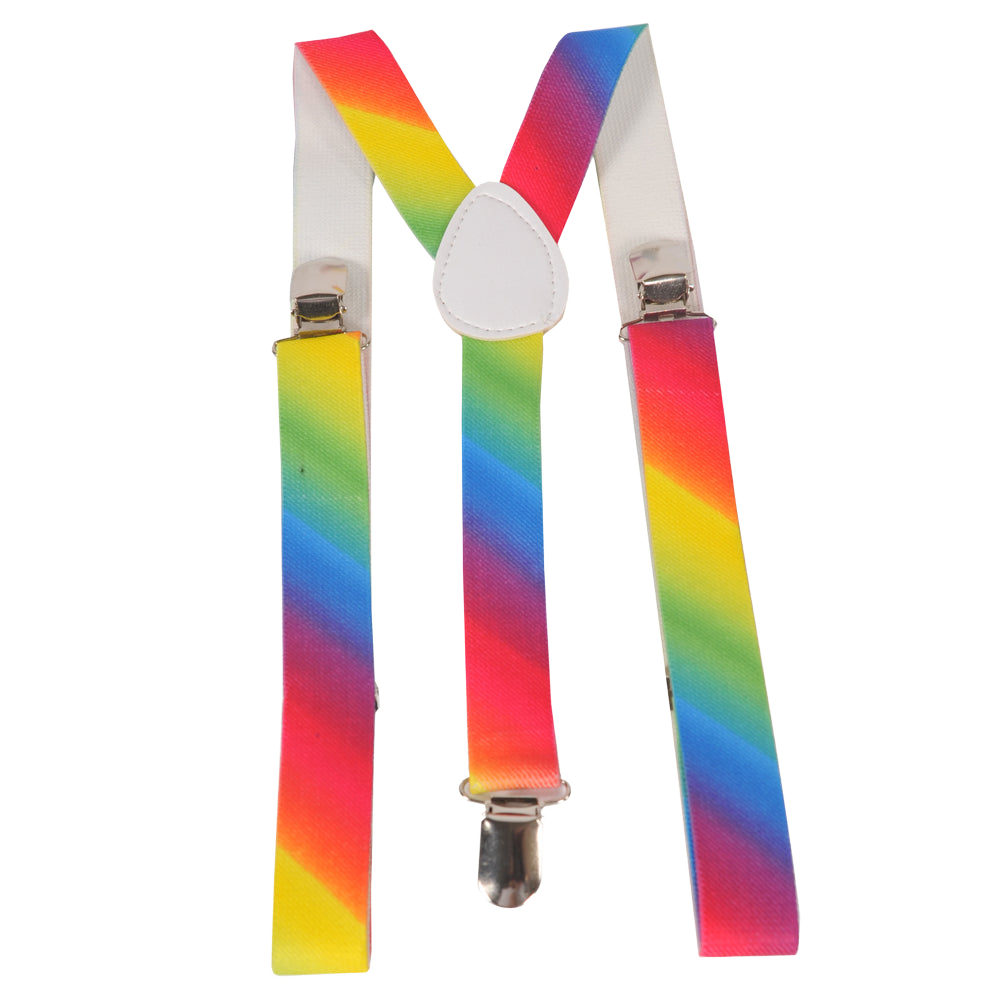 Rainbow Suspenders - Wide