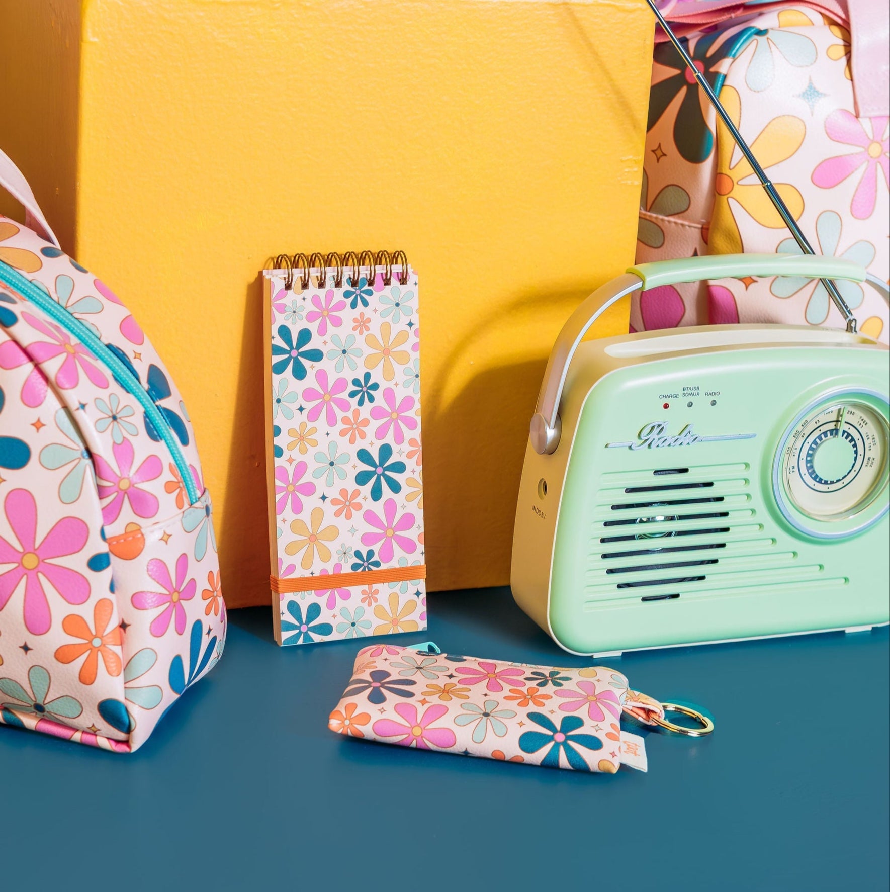 Happy Go Lucky Penny Key Rings