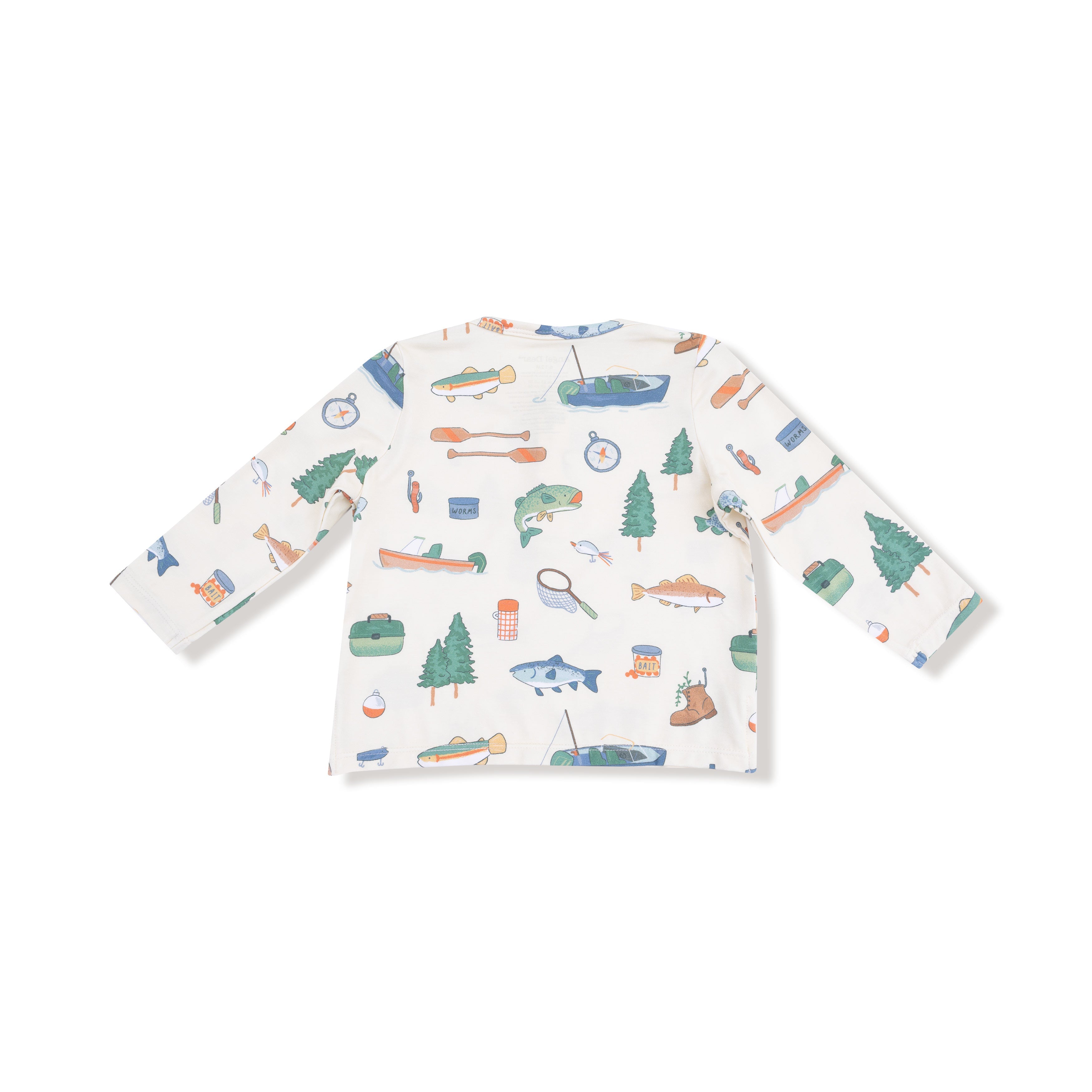 Long Sleeve Henley Top And Waffle Jogger