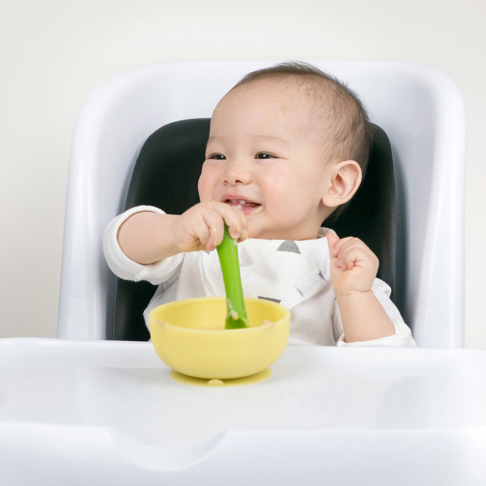Suction Bowl With Lid For Mess-free Self-feeding