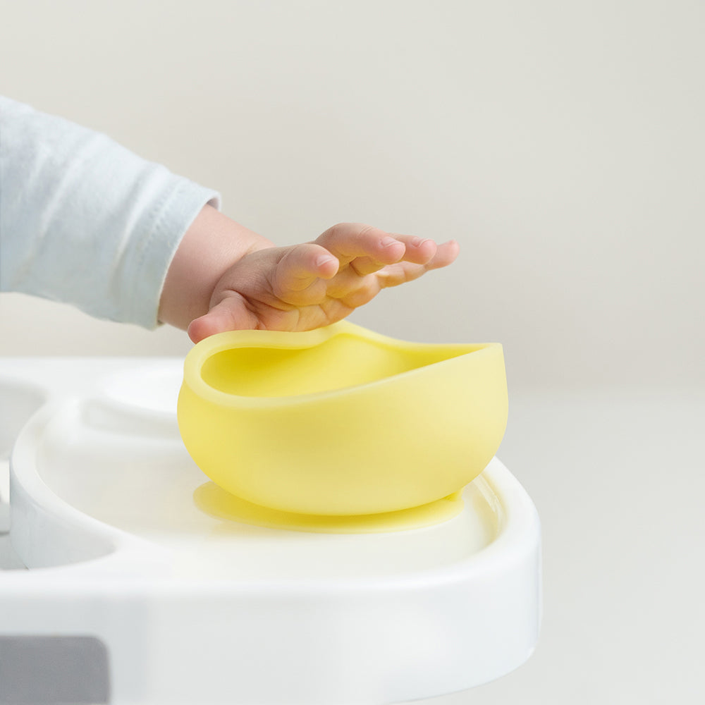 Suction Bowl With Lid For Mess-free Self-feeding
