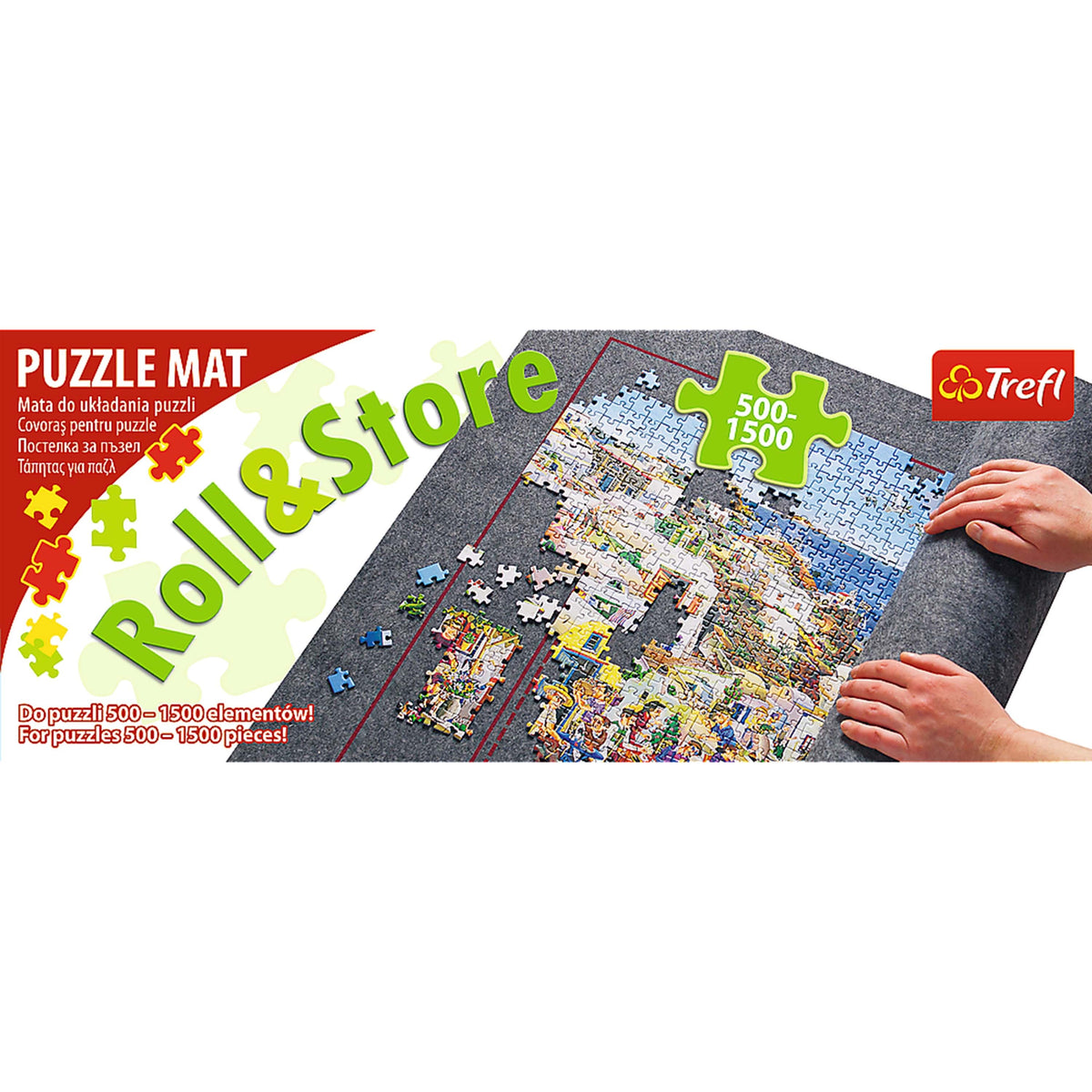 Red Puzzle Mat (500-1500 Pcs)
