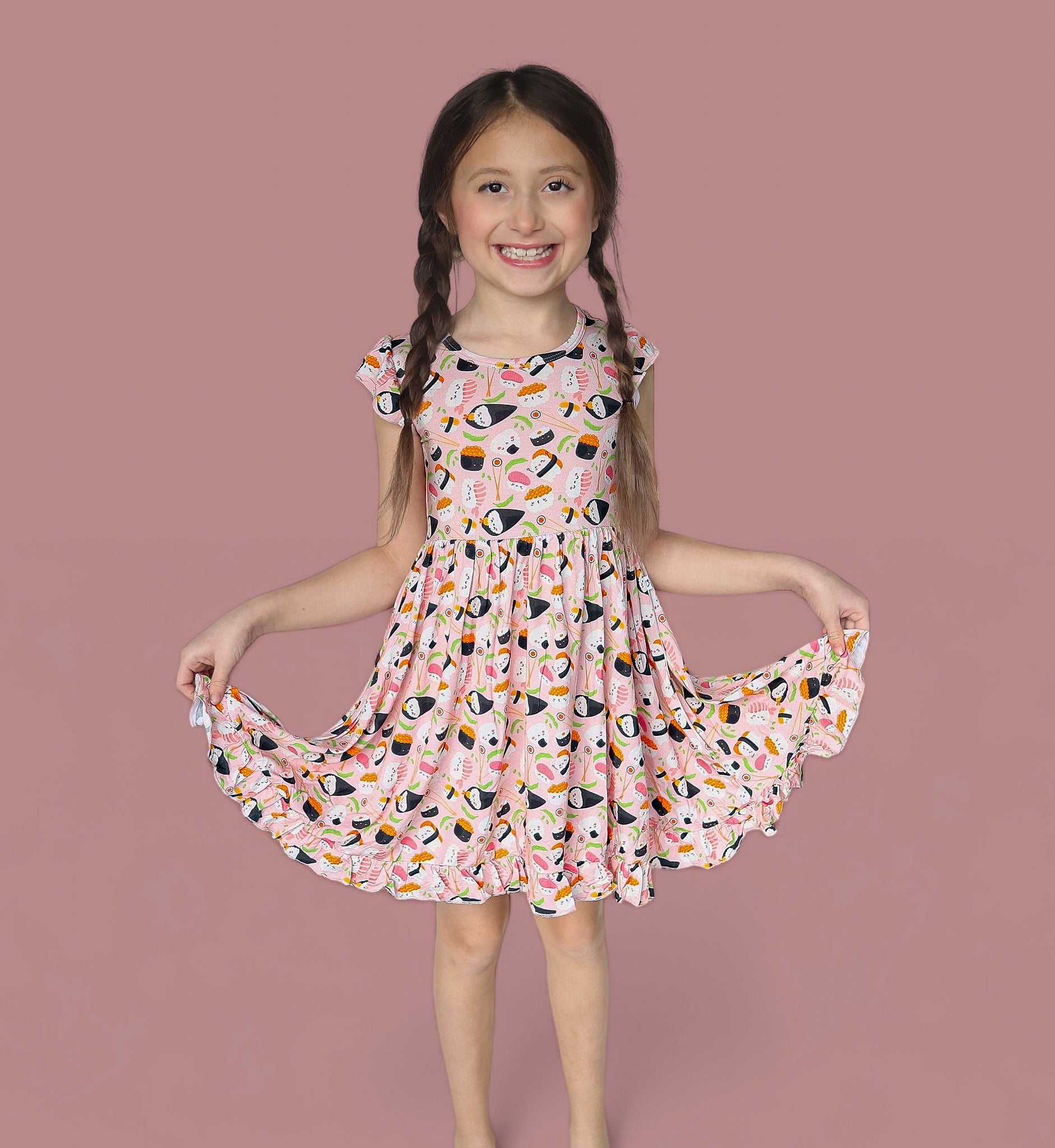 Sweet Pea Sushi Dream Ruffle Dress