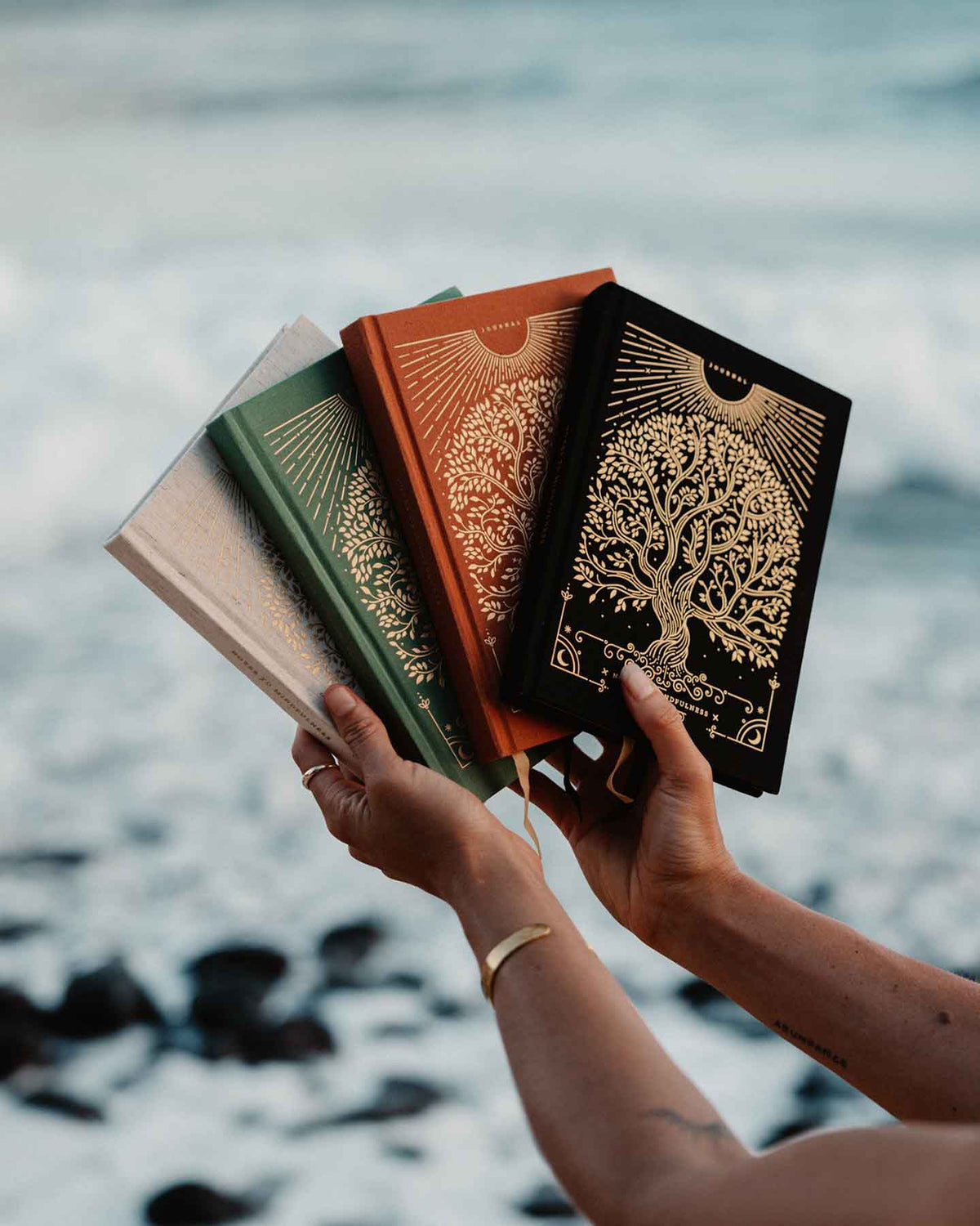 Notes To Mindfulness Journal - Stone Black