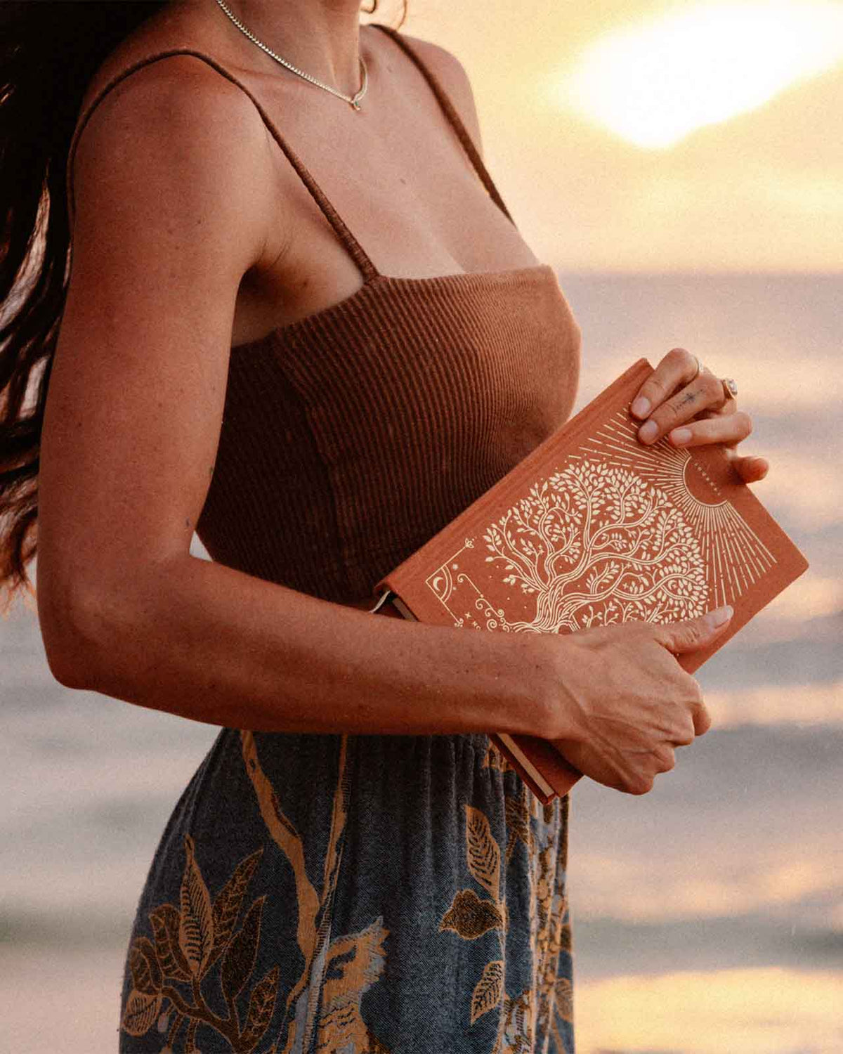 Notes To Mindfulness Journal - Sunset Orange