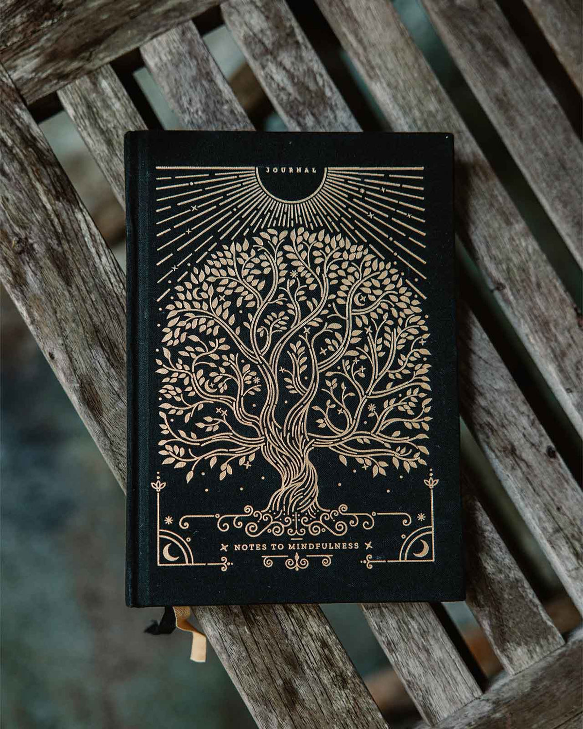 Notes To Mindfulness Journal - Stone Black