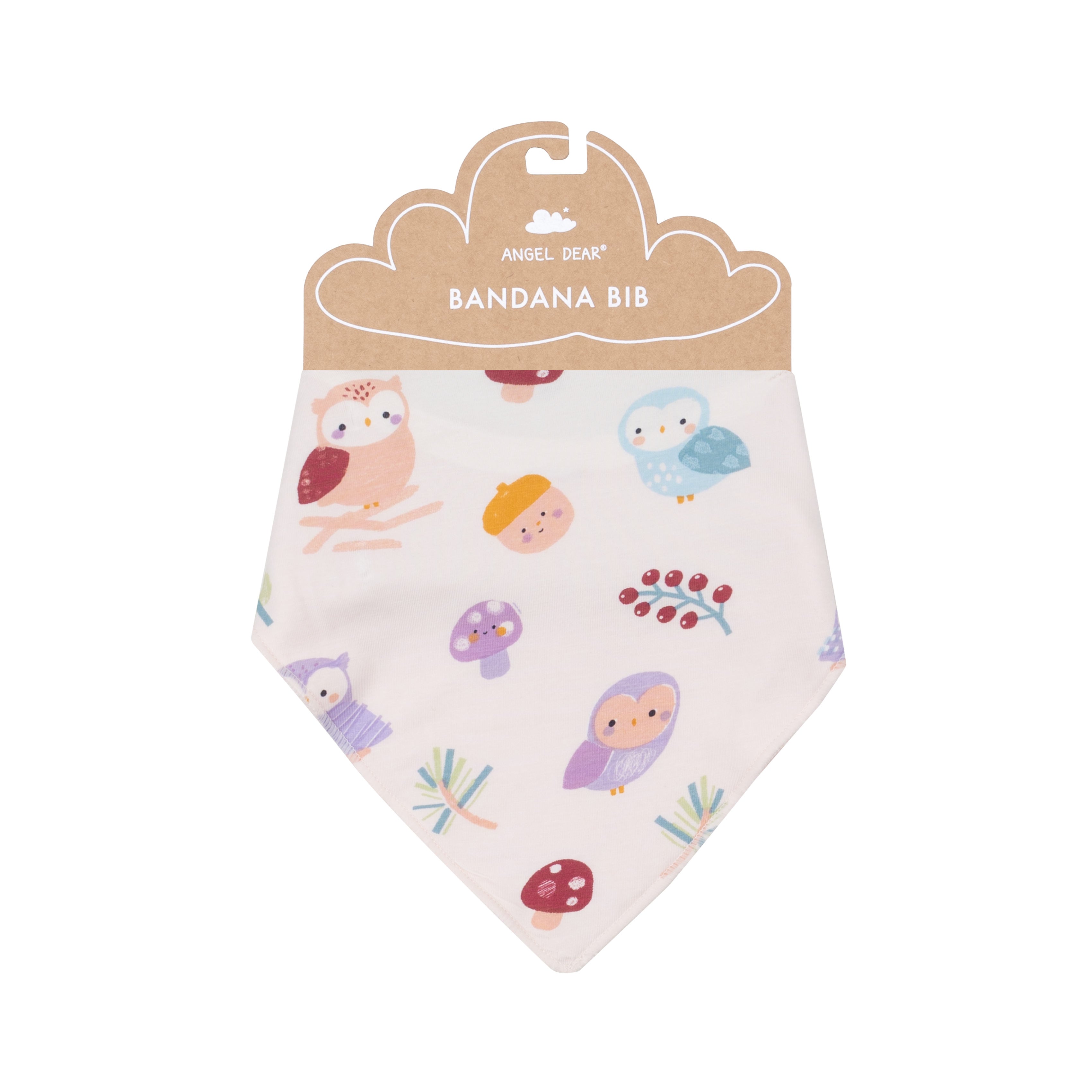 Bandana Bib - Cute Owls