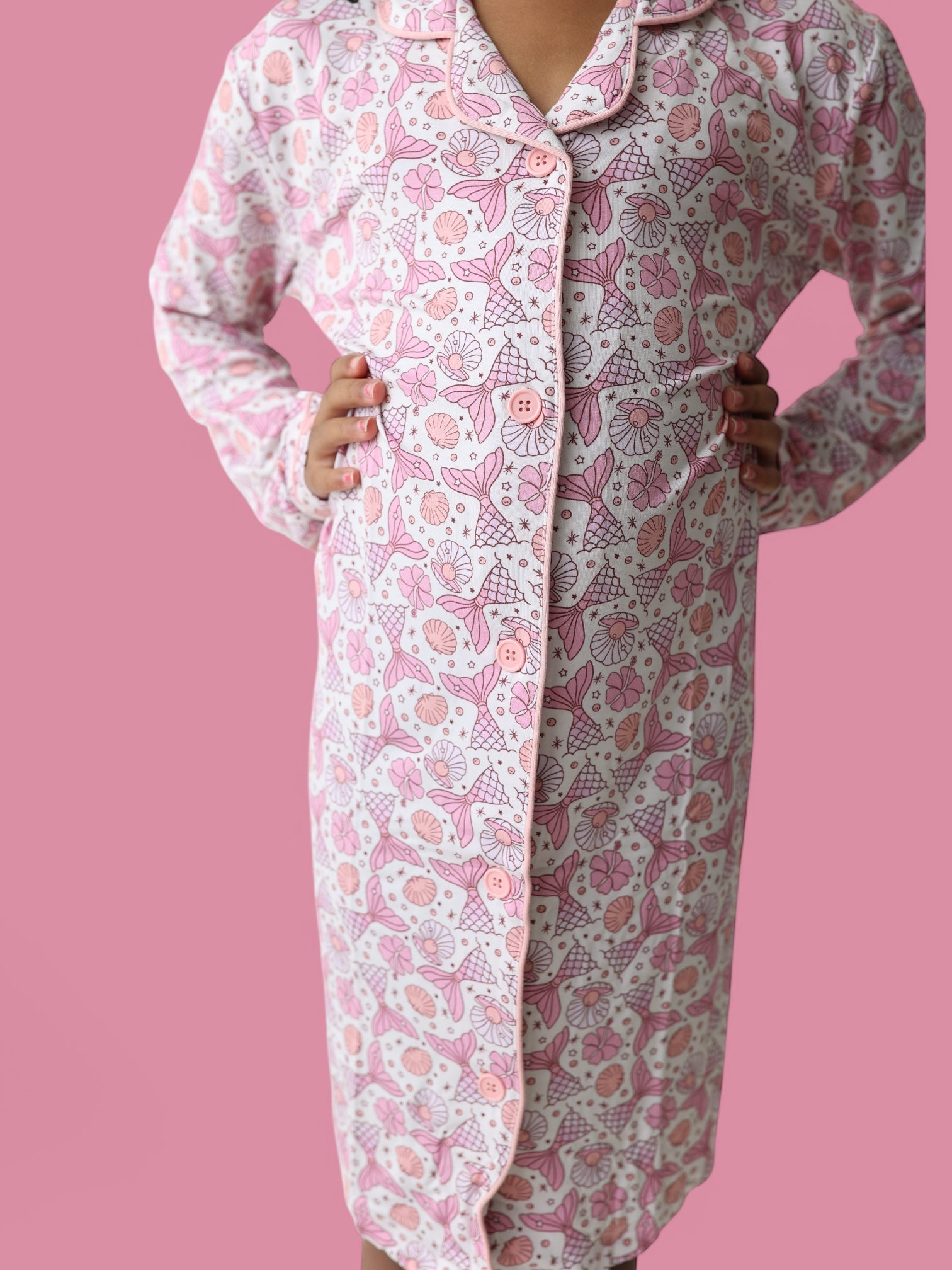 Magical Mermaid Girl's Dream Gown