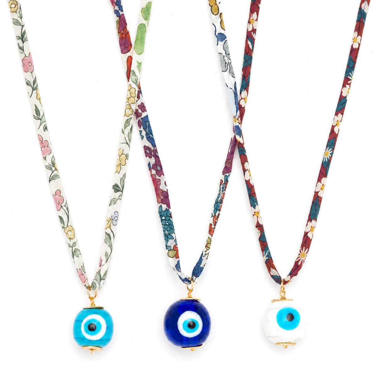 Liberty Evil Eye Pendant Necklace