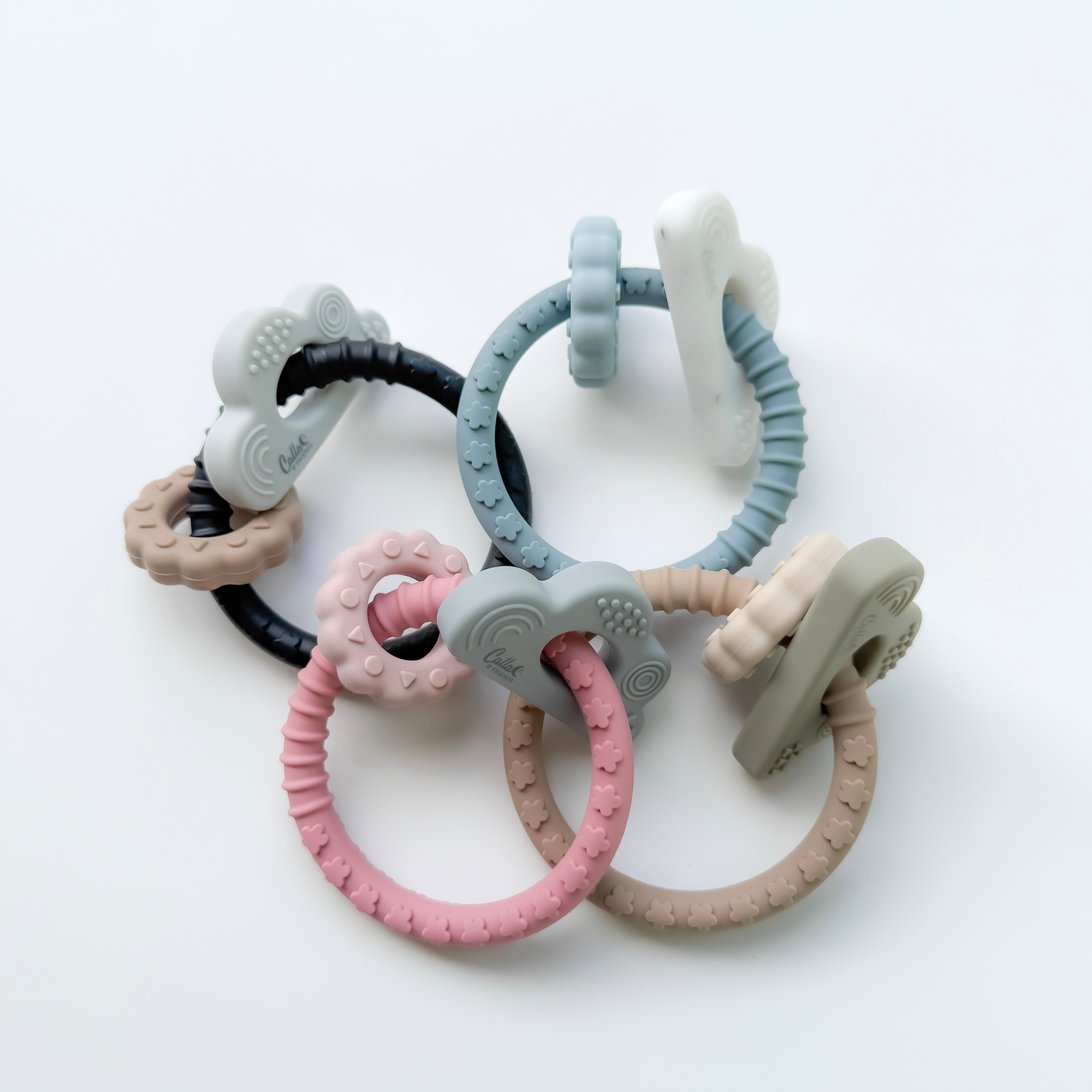 Cloudy Days Silicone Teether