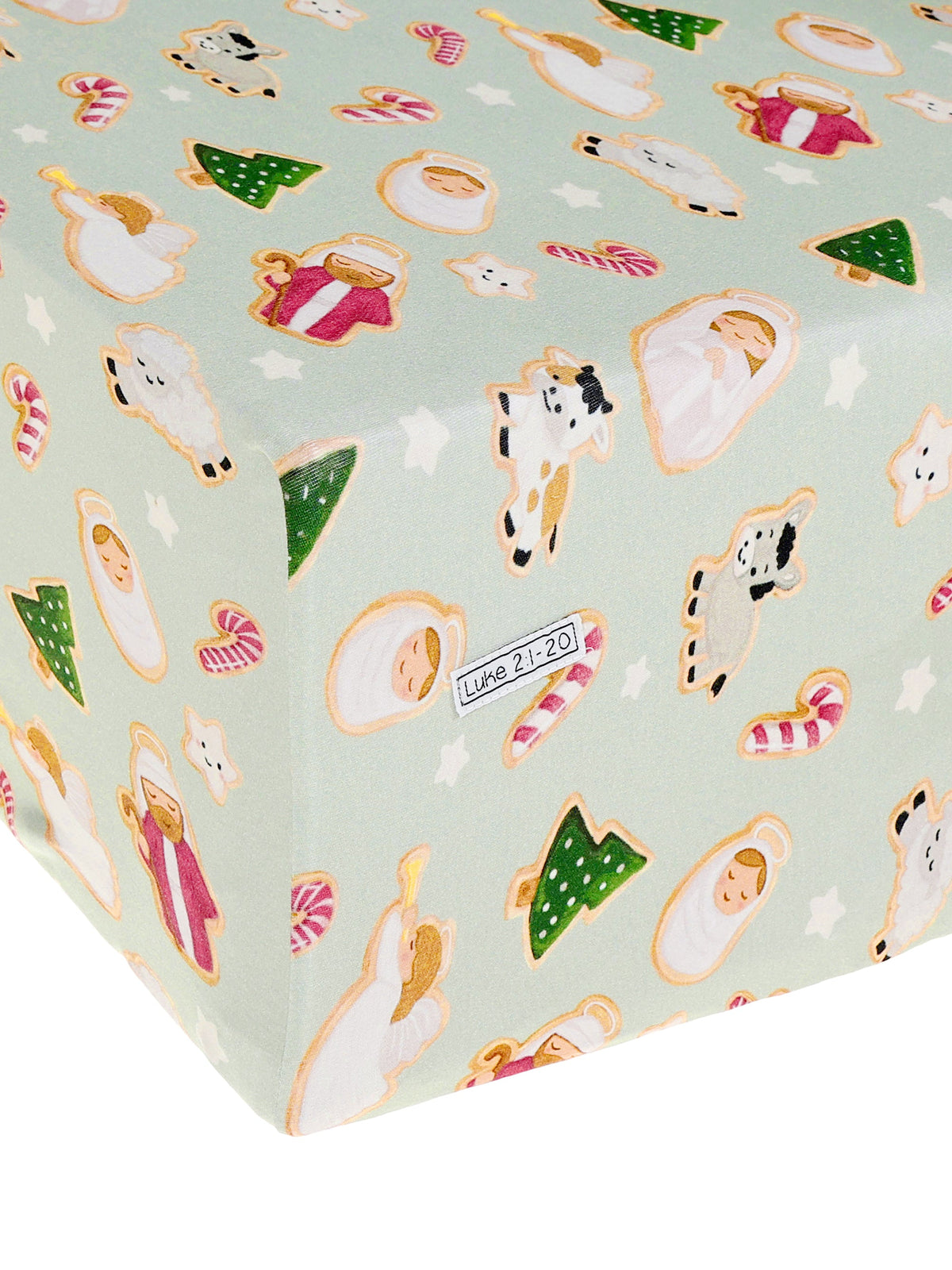 Gingerbread Jesus Bedsheet Cotton