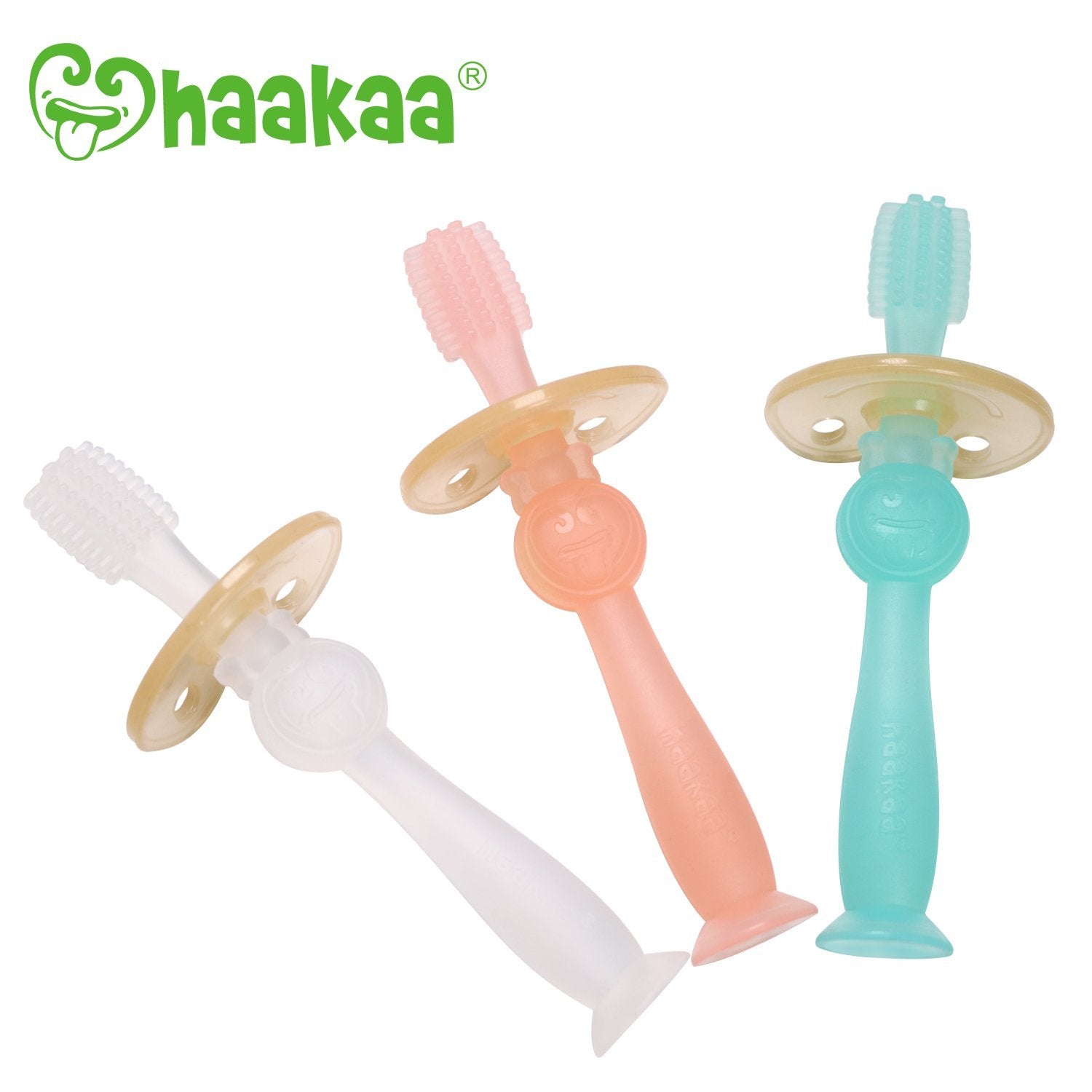 Haakaa 360° Silicone Toothbrush 1 Pk