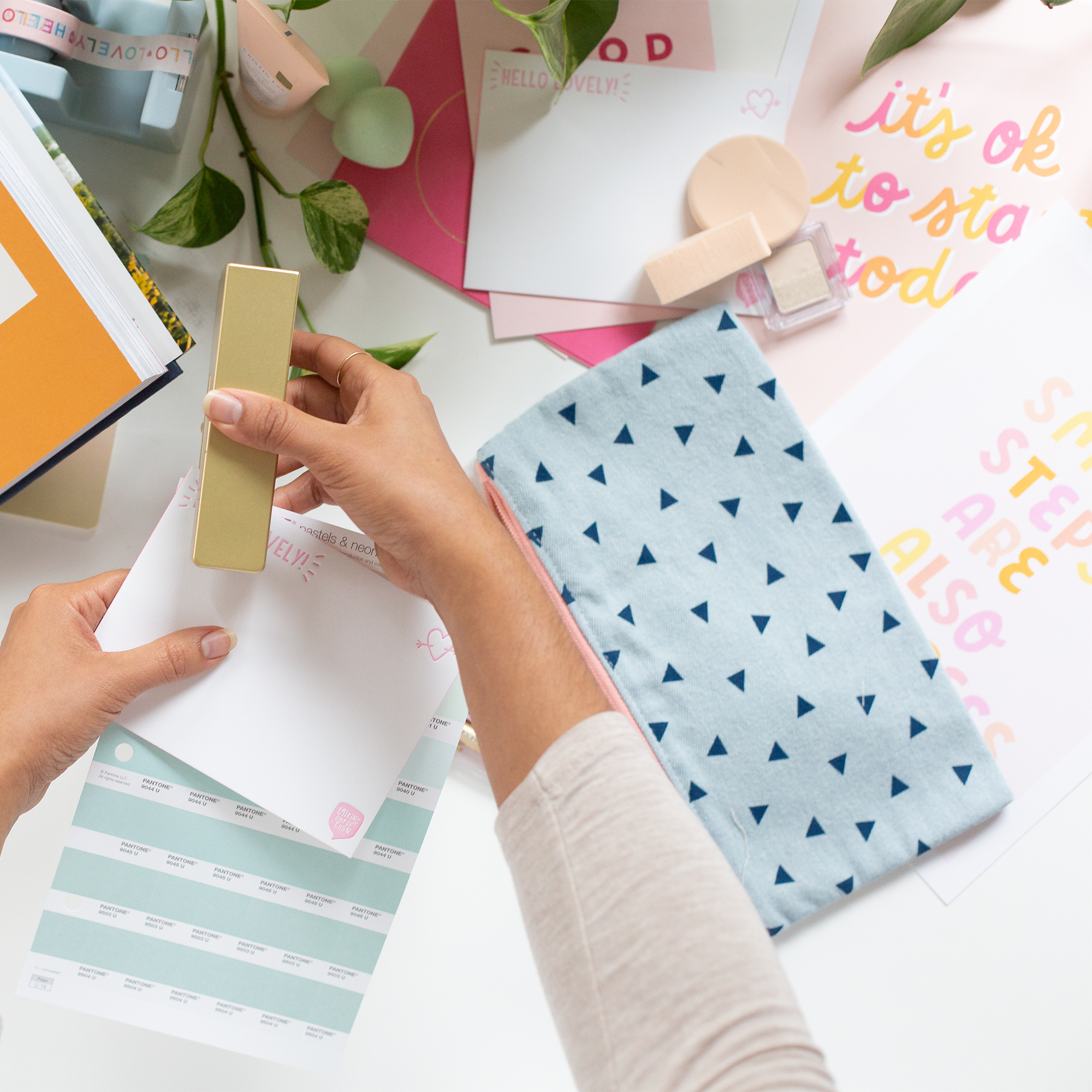 Canvas All The Things Pouch