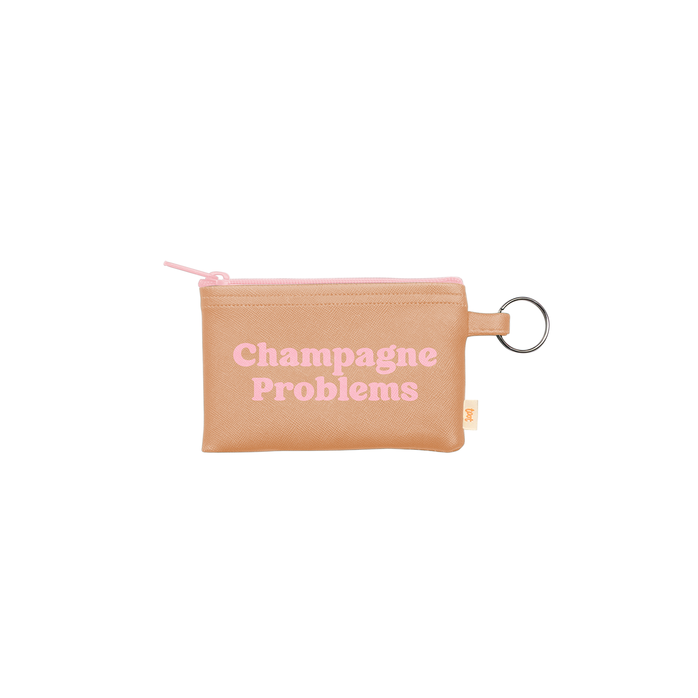 Color Block Penny Key Rings