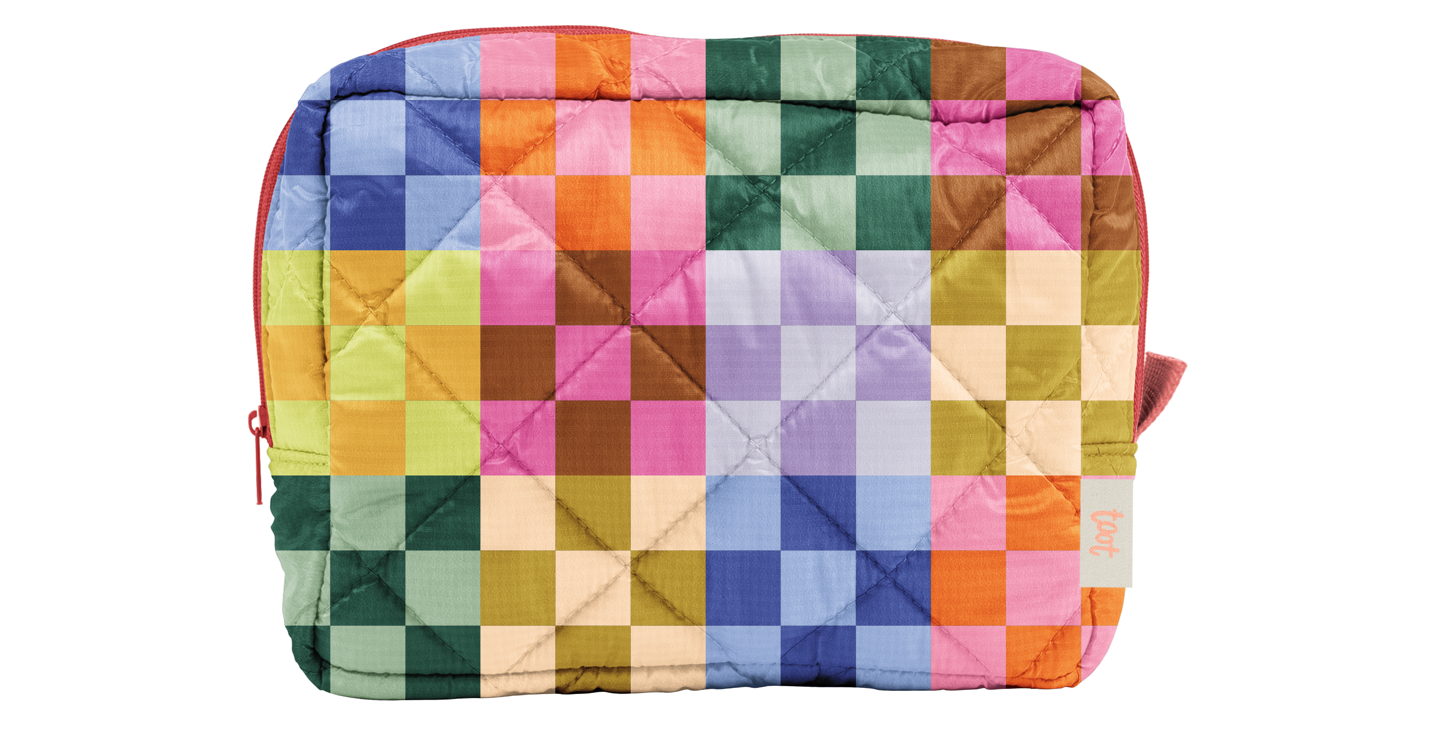 Bold Checker Puffy Busy Bee