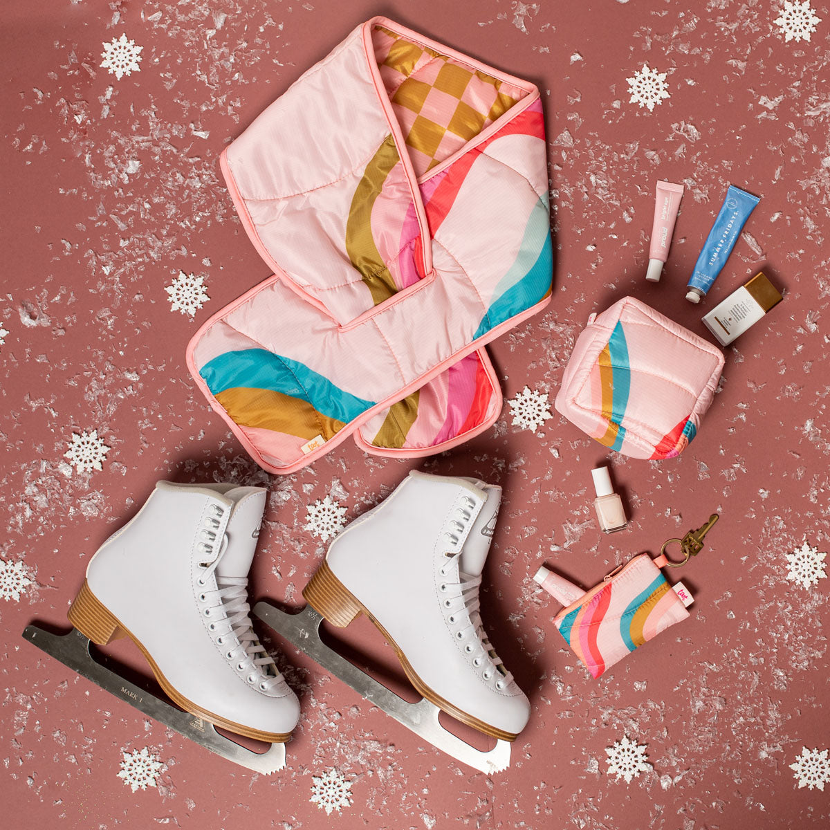 Puffy Penny Key Ring