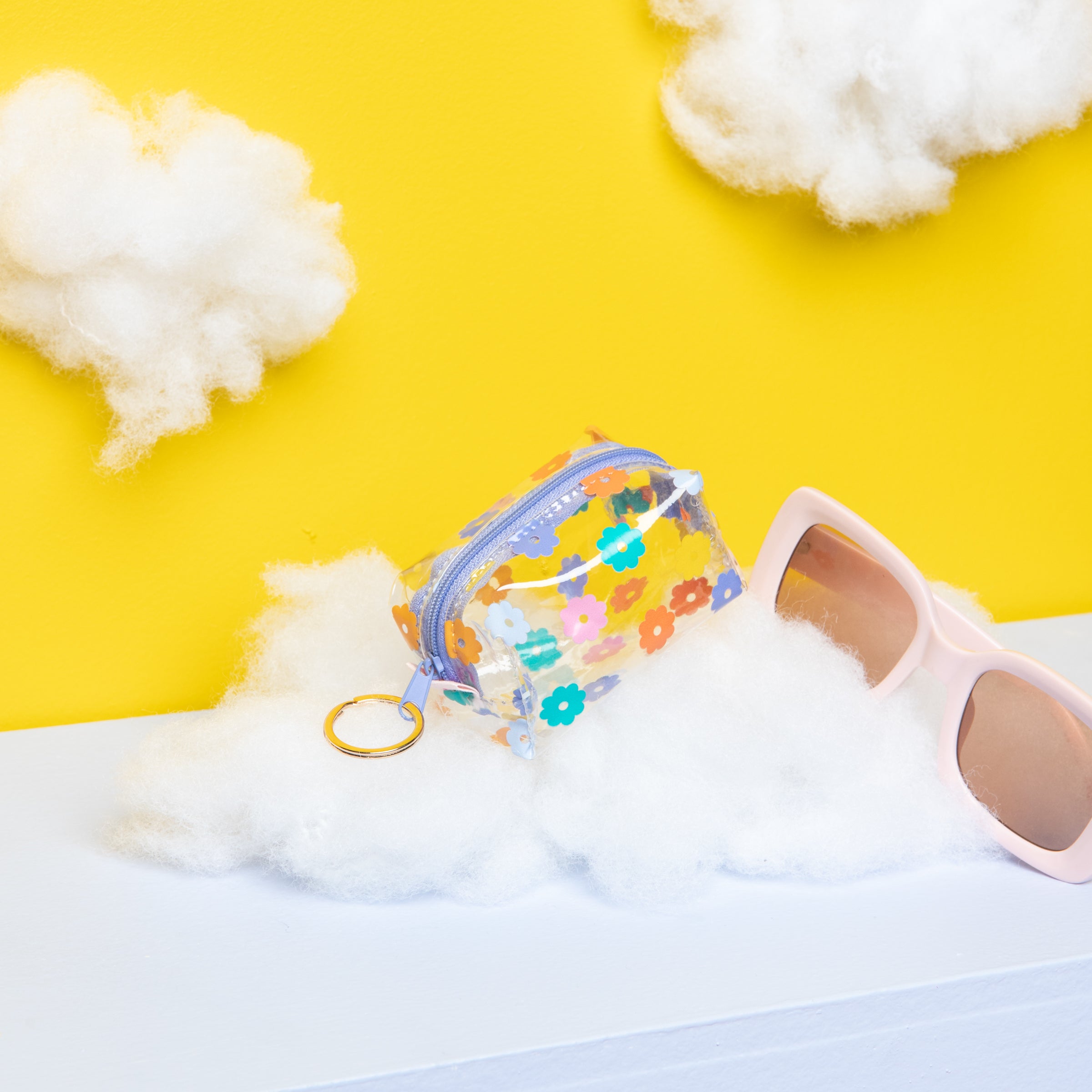 Daisy Tag-a-long Key Ring