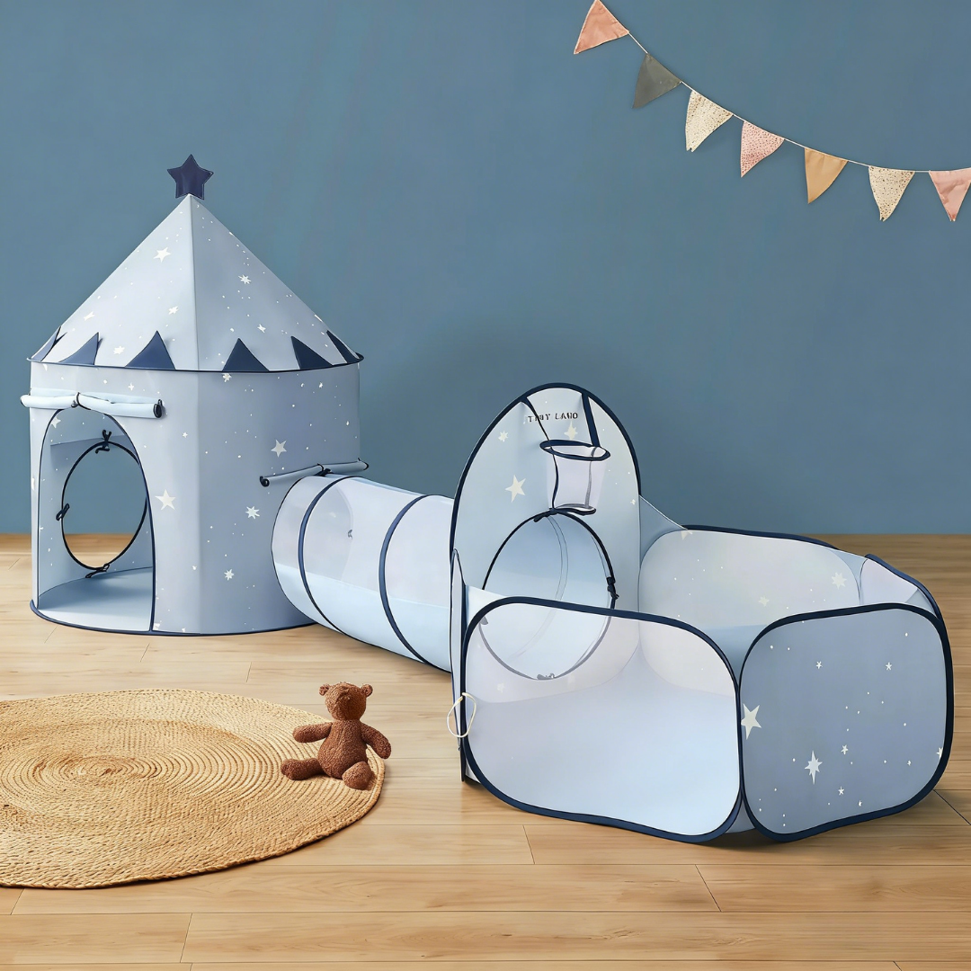 ® Compact Adventure 3-in-1 Play Tunnel With No Balls