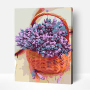 Lavender Aroma – Paint By Numbers Kit | Artwille | 14x18 Inch Canvas
