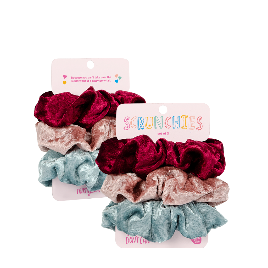 Velvet Scrunchie Set