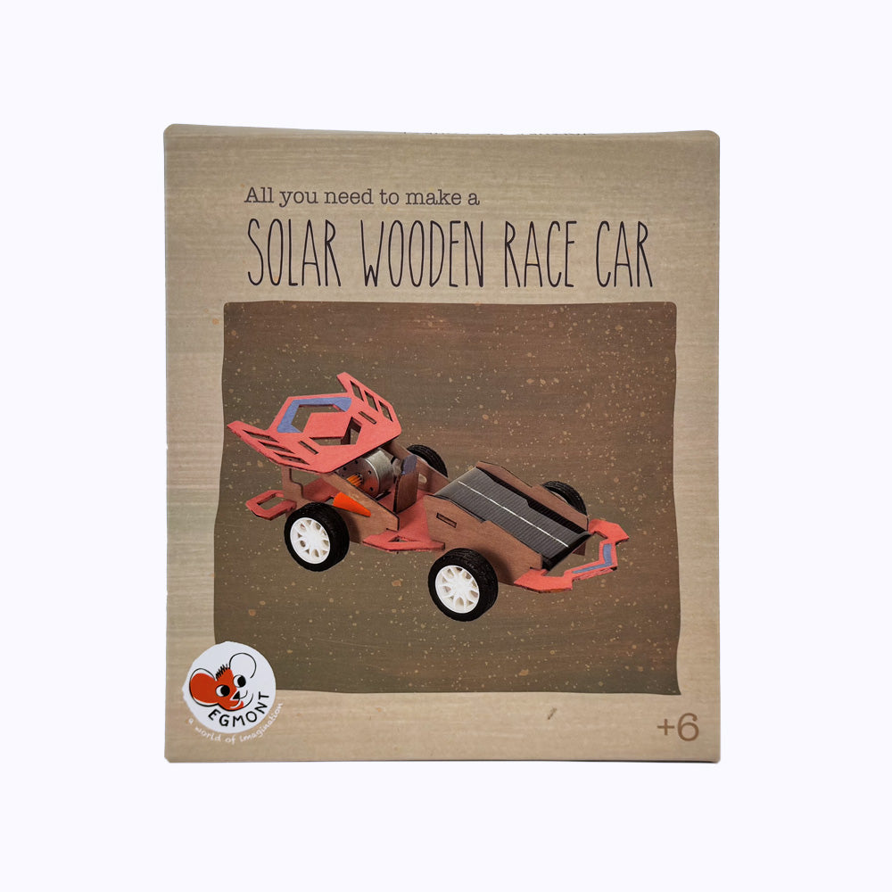 Solar Wooden Race Car