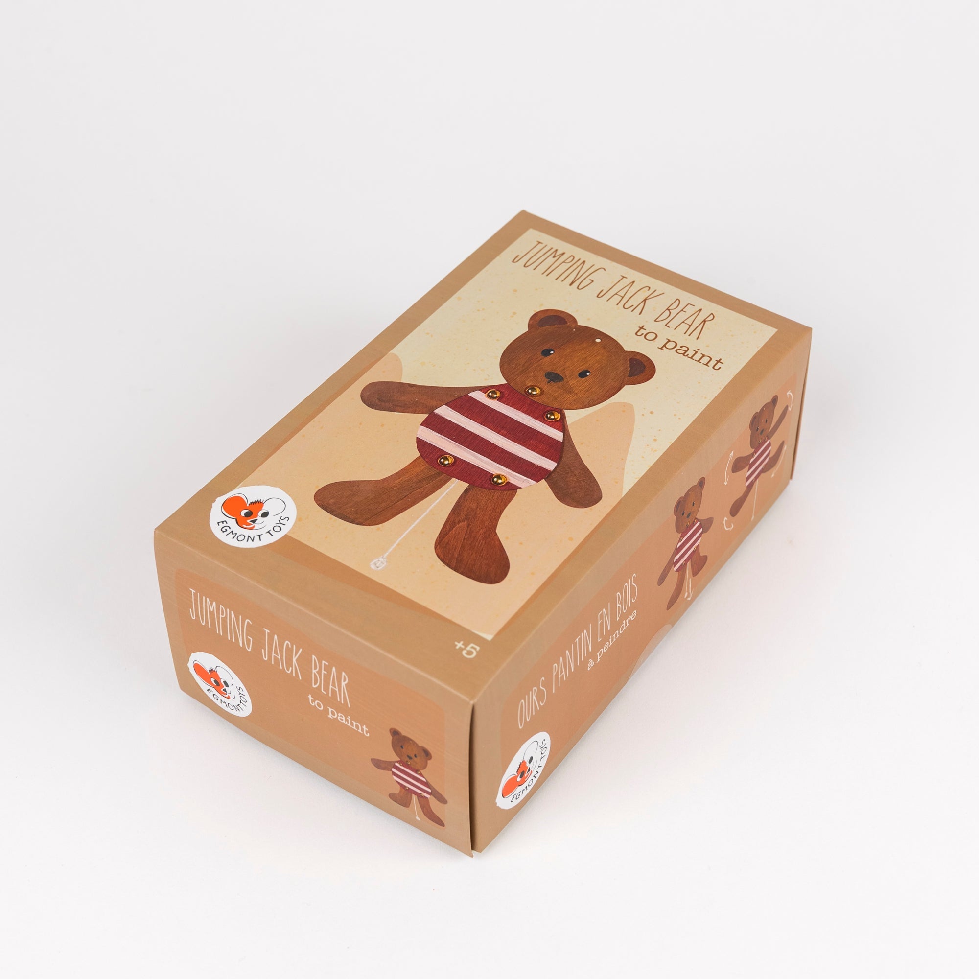 Jumping Jack Bear to Paint