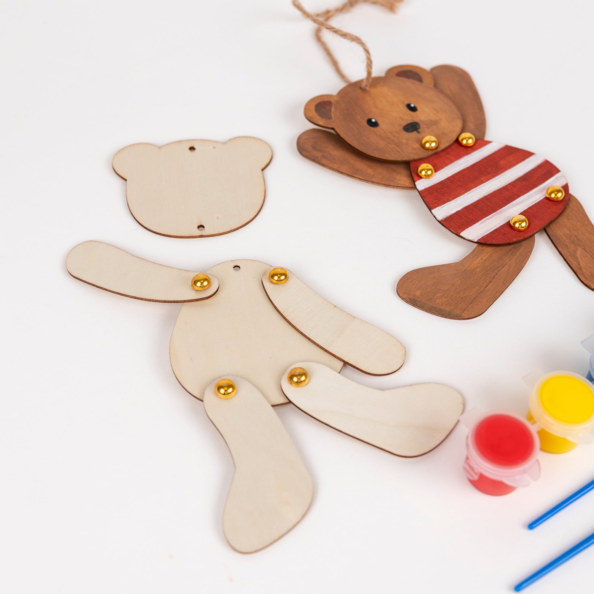 Jumping Jack Bear to Paint