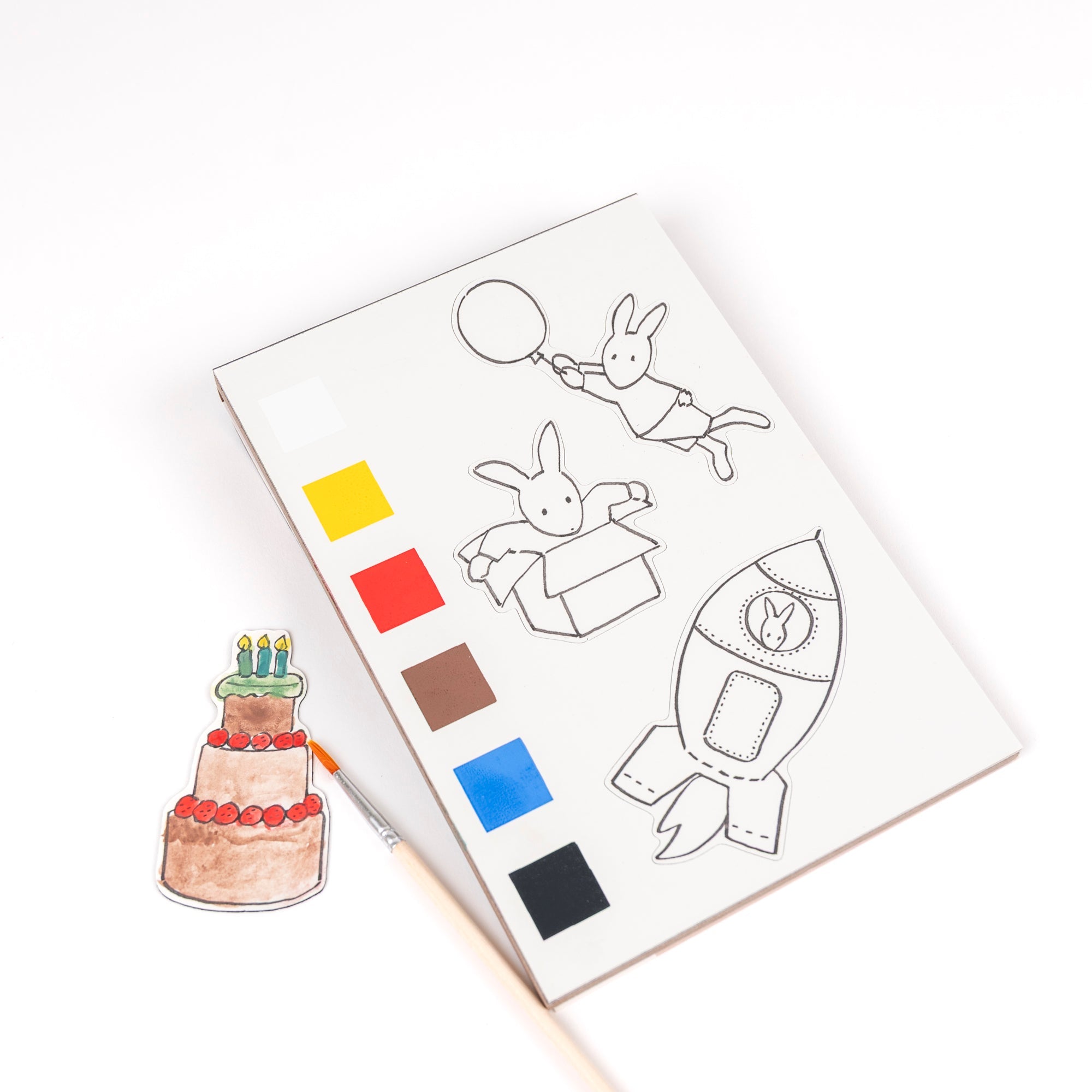 Bunny Magnets to Paint