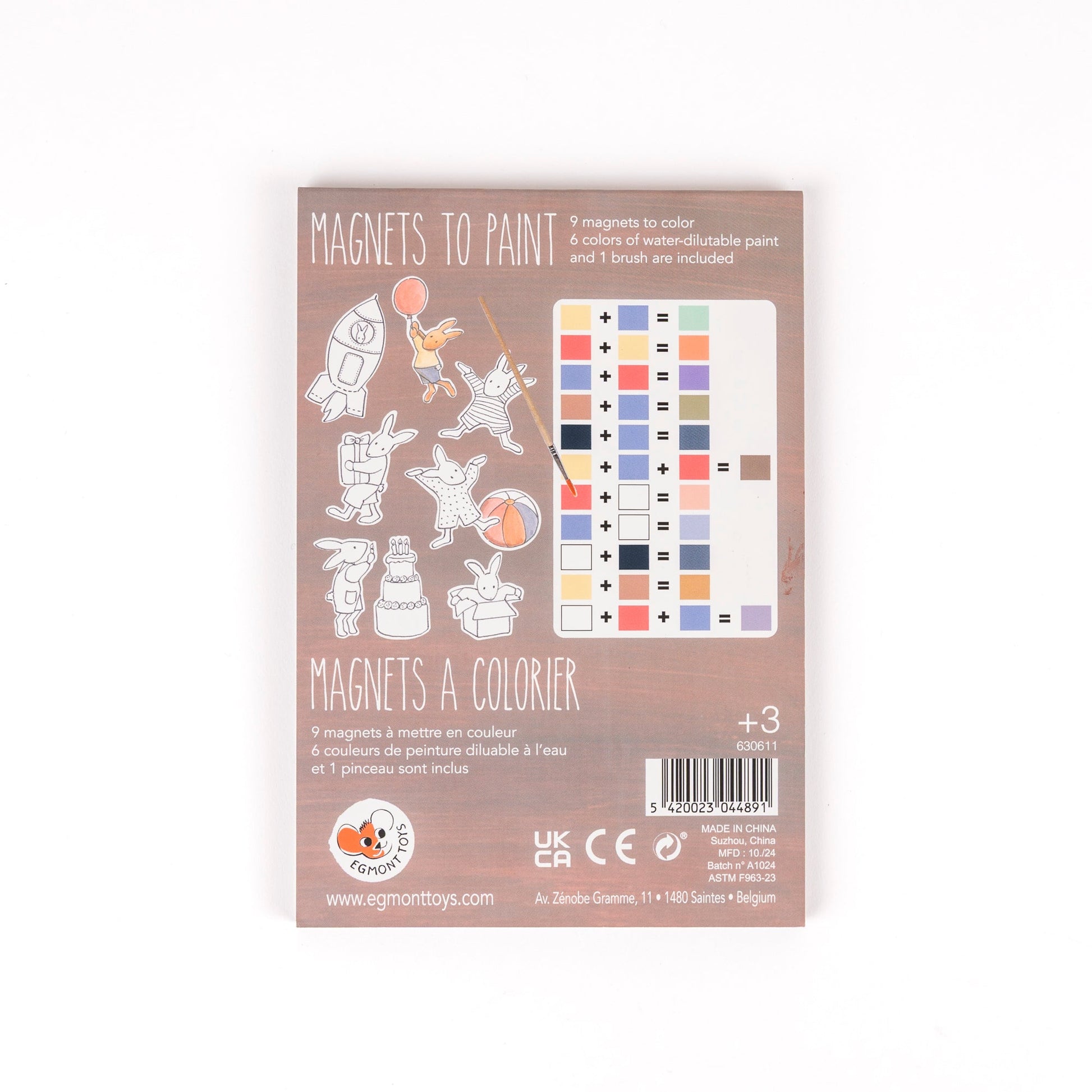 Bunny Magnets to Paint