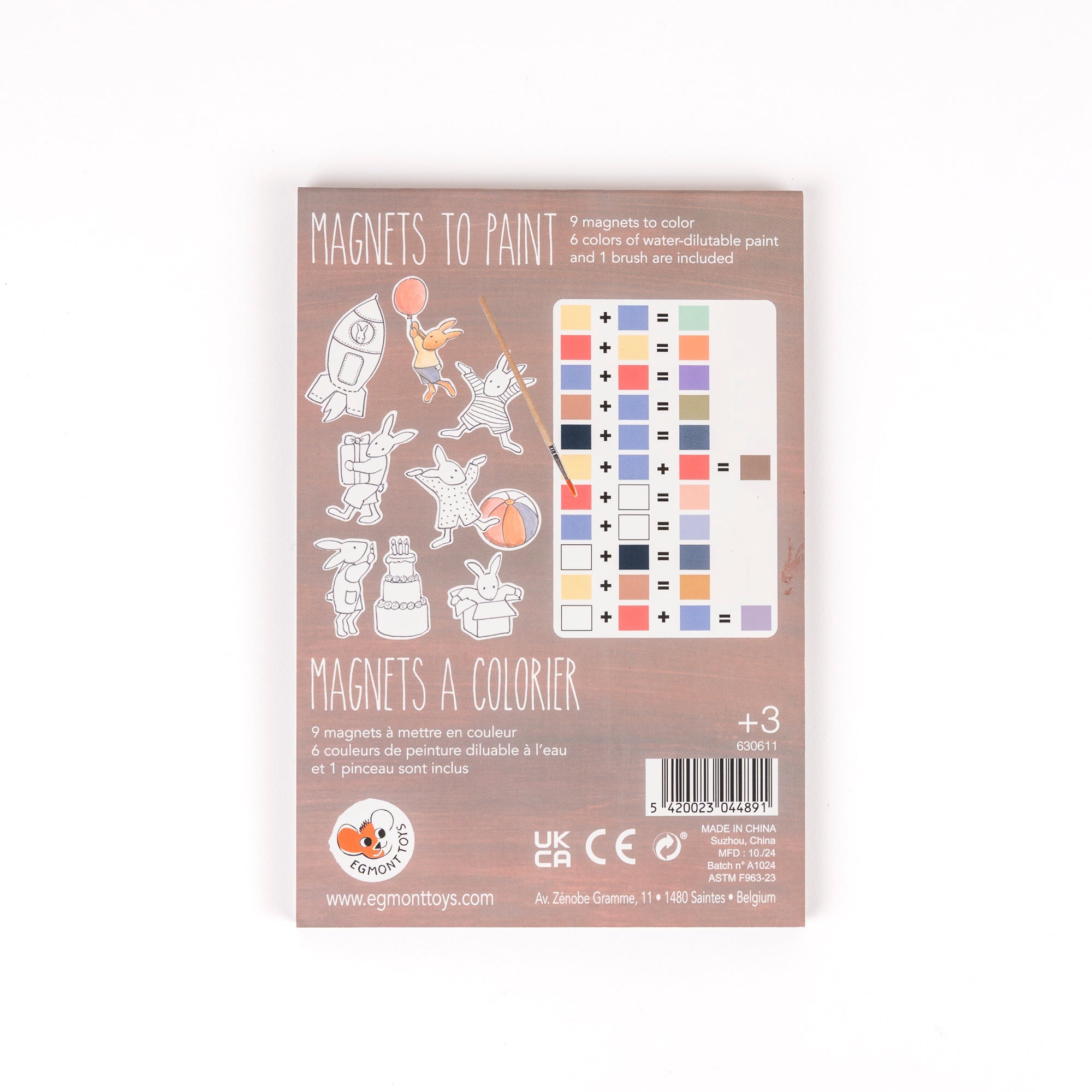 Bunny Magnets to Paint