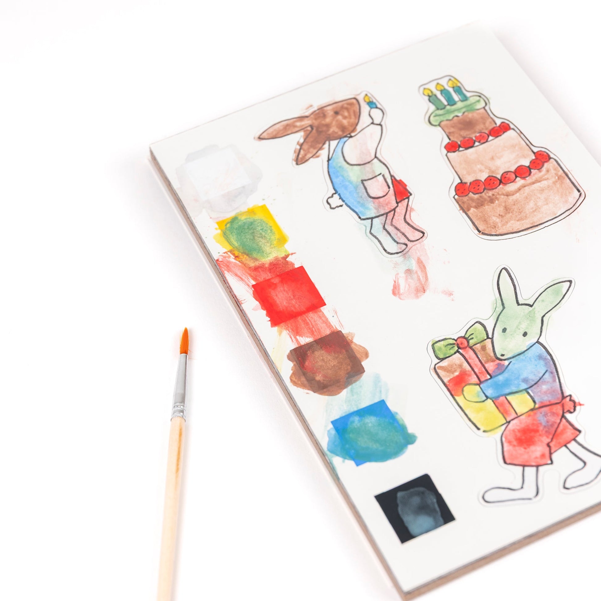Bunny Magnets to Paint
