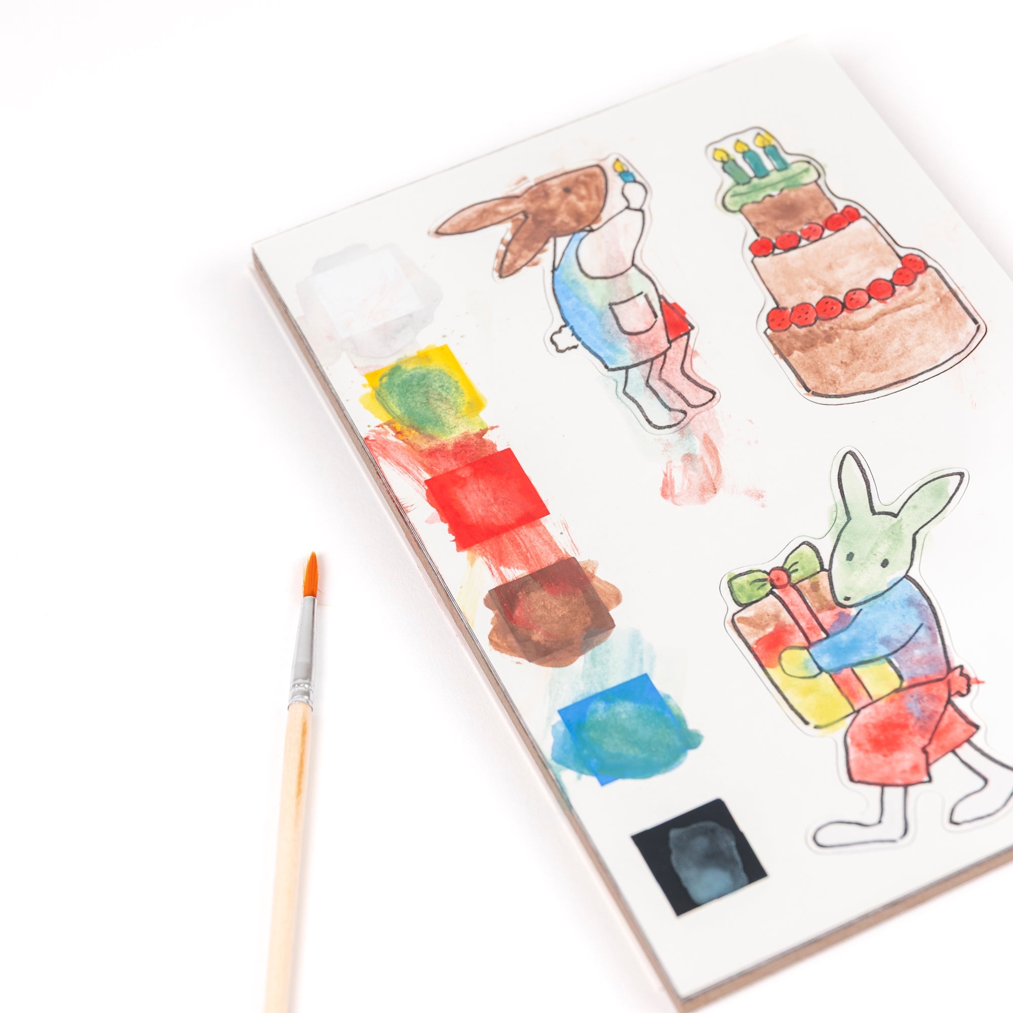 Bunny Magnets to Paint