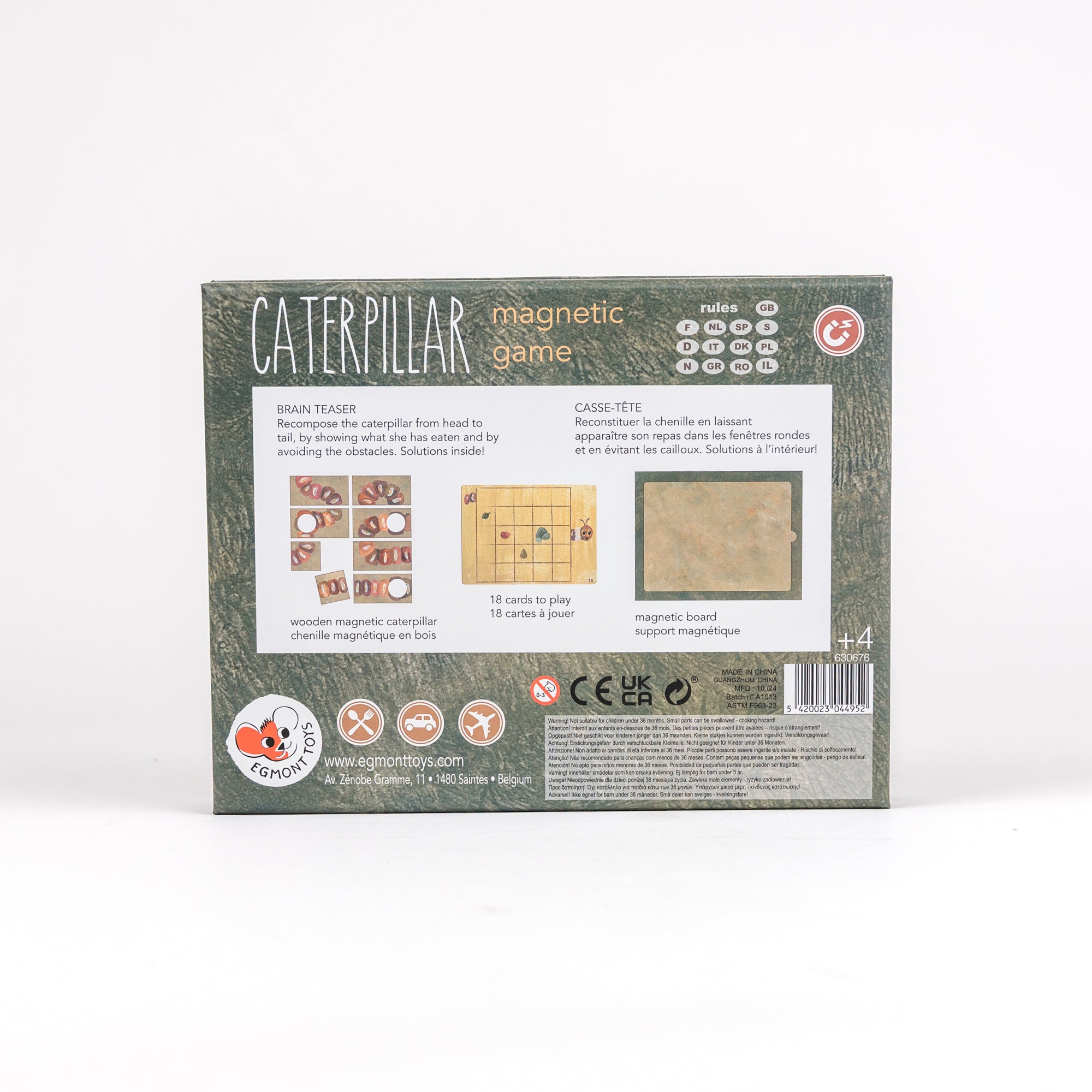 Magnetic Activity Game - Caterpillar